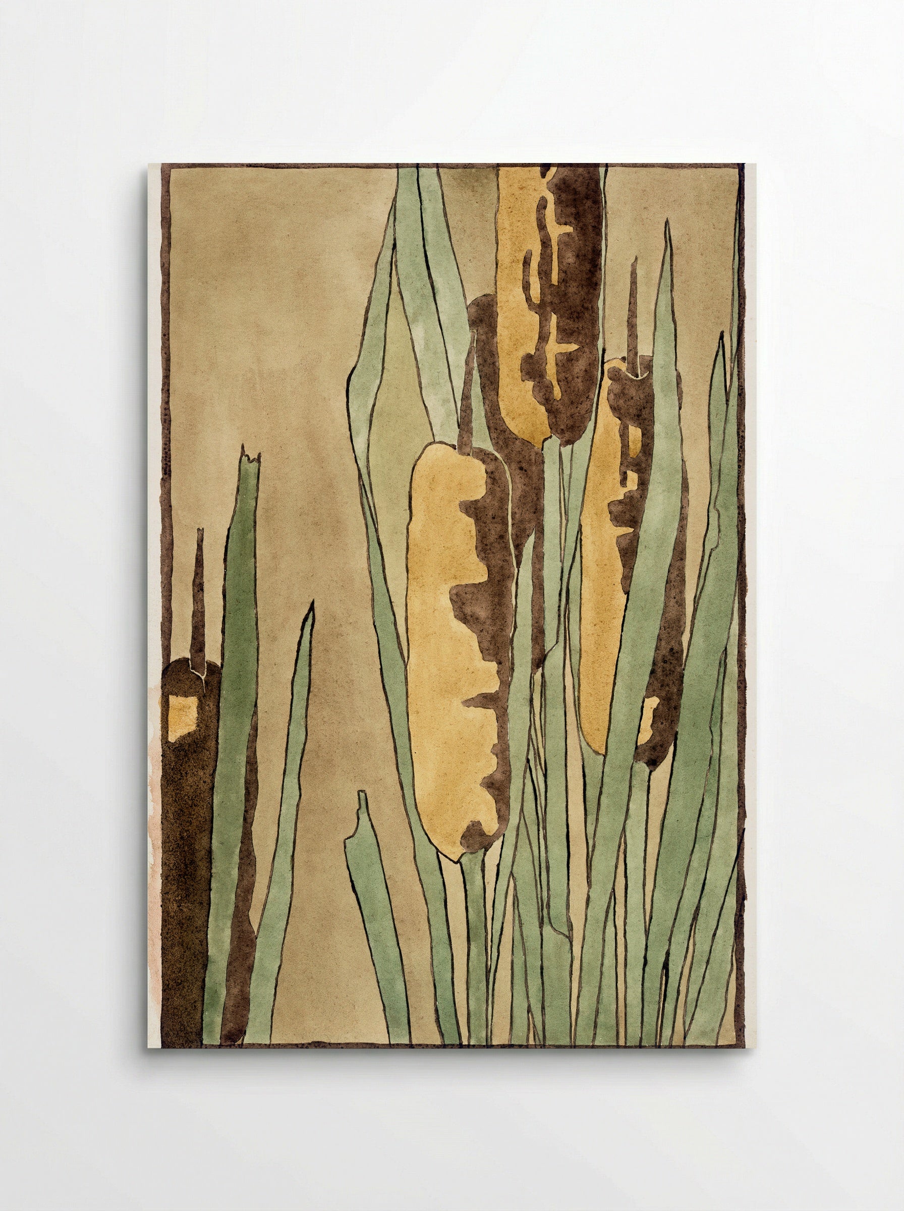 Cattail - Hannah Borger Overbeck - Poster