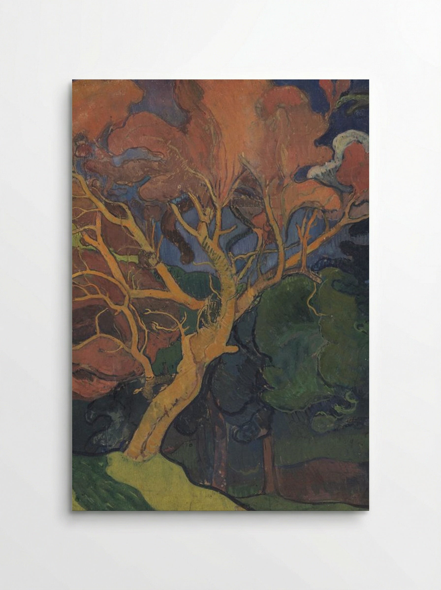 Forest Interior with Crooked Wood - Mogens Ballin - Poster