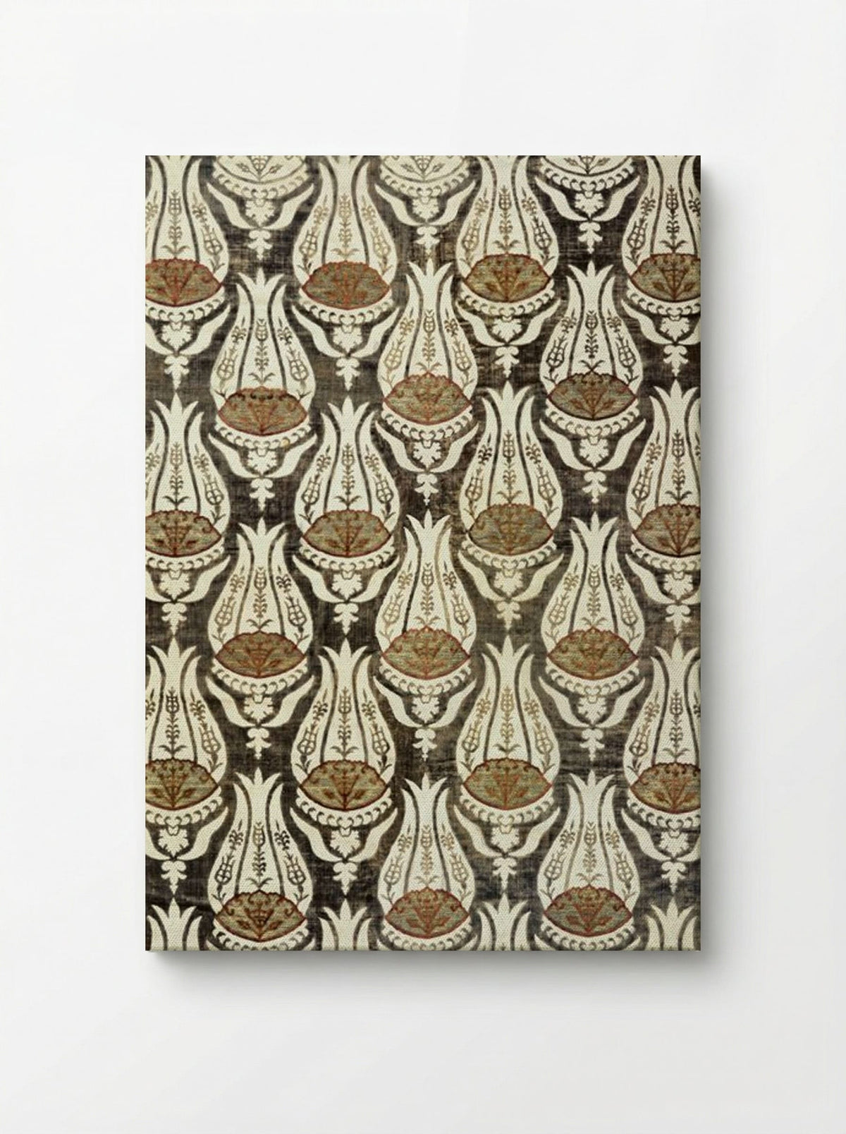 Furnishing Fabric with Tulip and Foliage Design - William Morris - Canvas