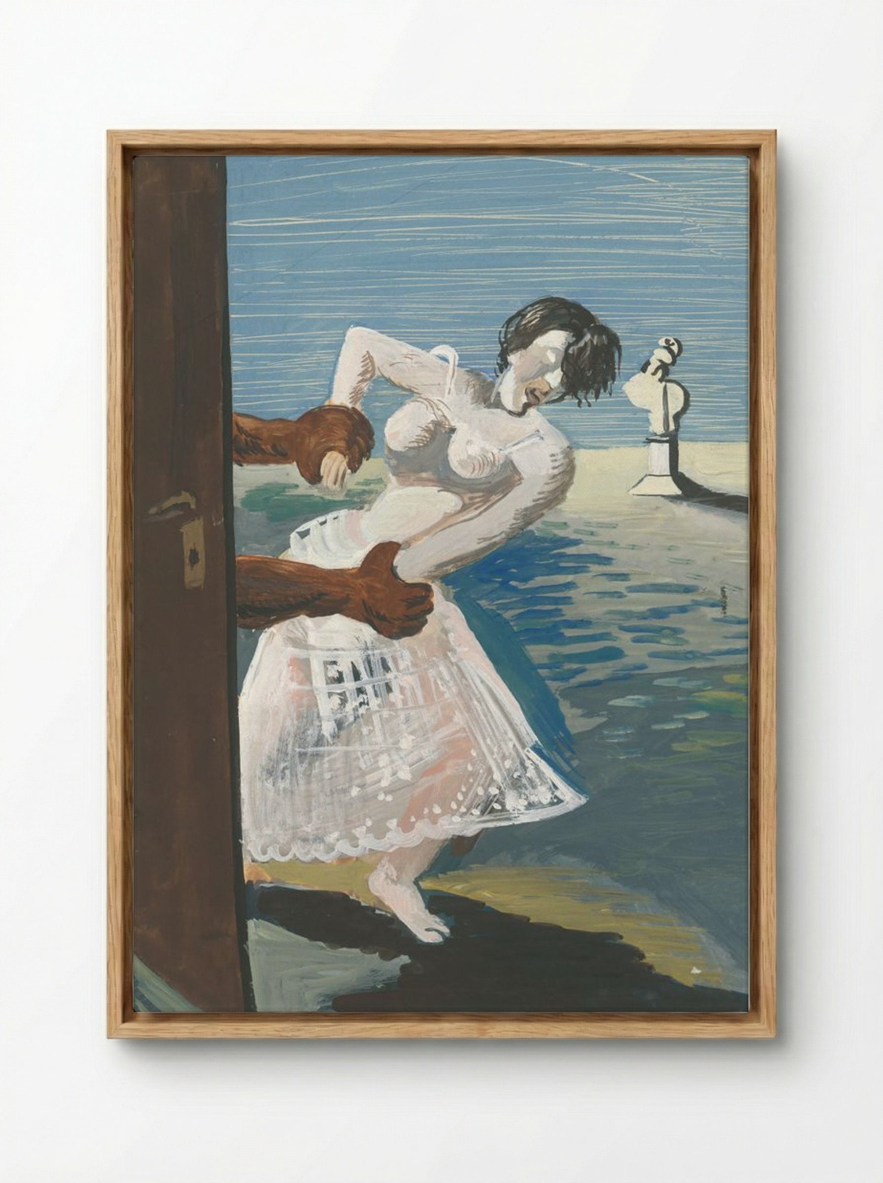 Embrace - Cyprián Majerník - Framed Canvas Wood