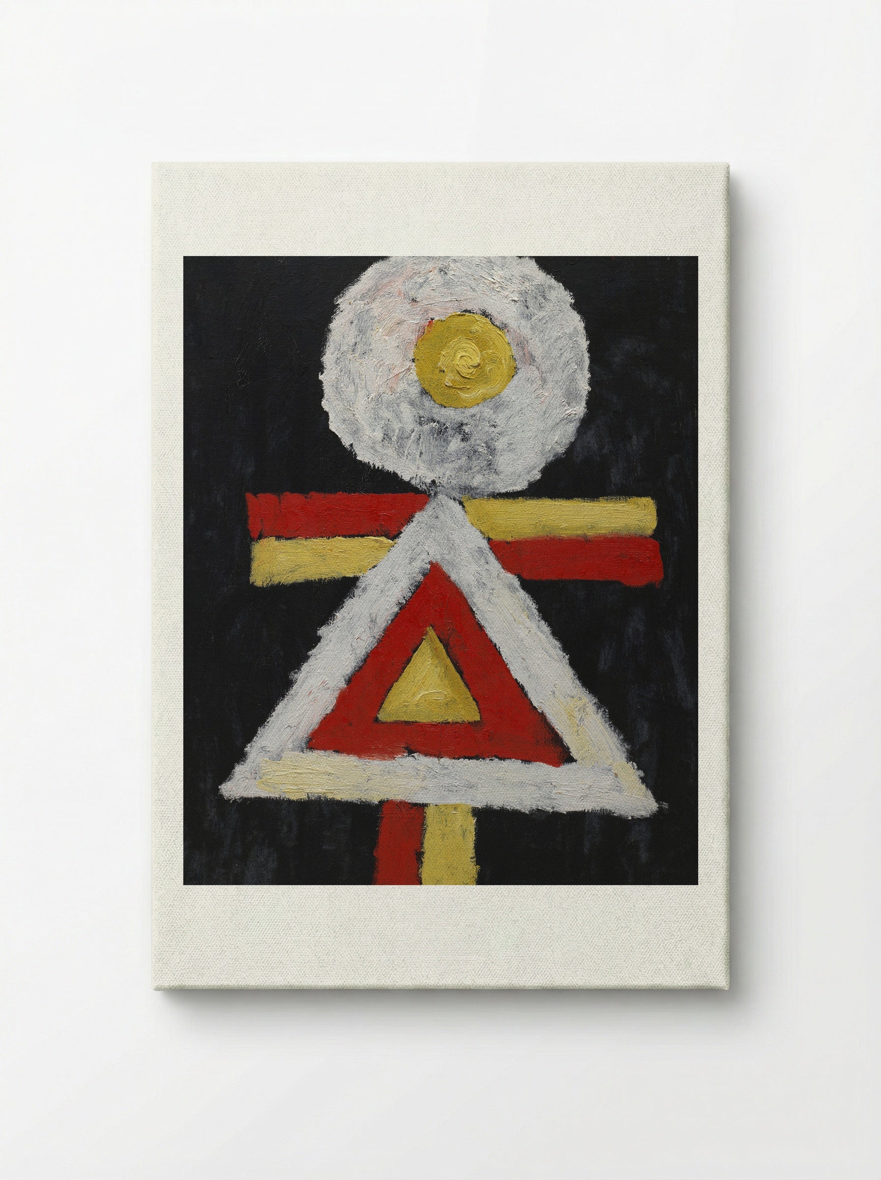 Geometric Figure - Marsden Hartley - Canvas