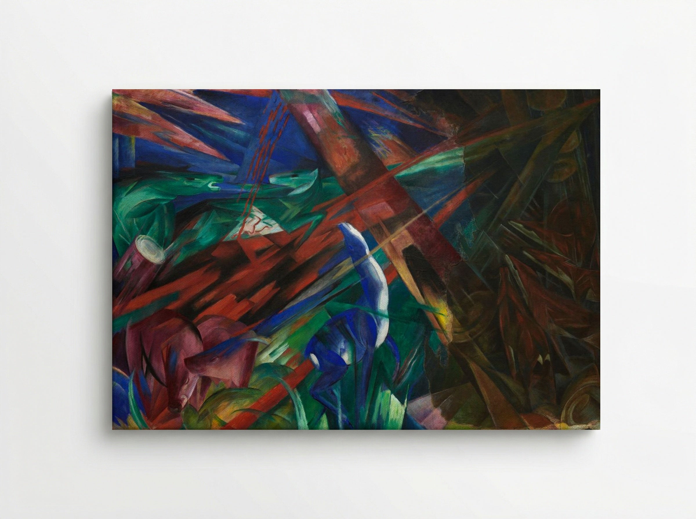 Animal Destinies - Franz Marc - Canvas