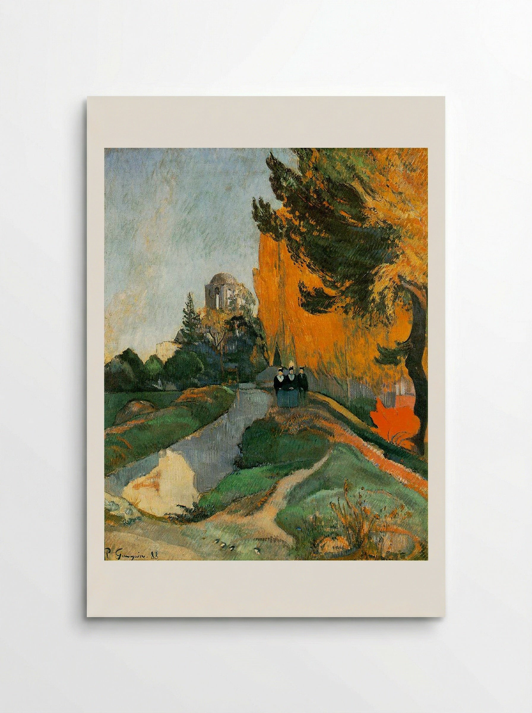 Les Alyscamps - Paul Gauguin - Poster