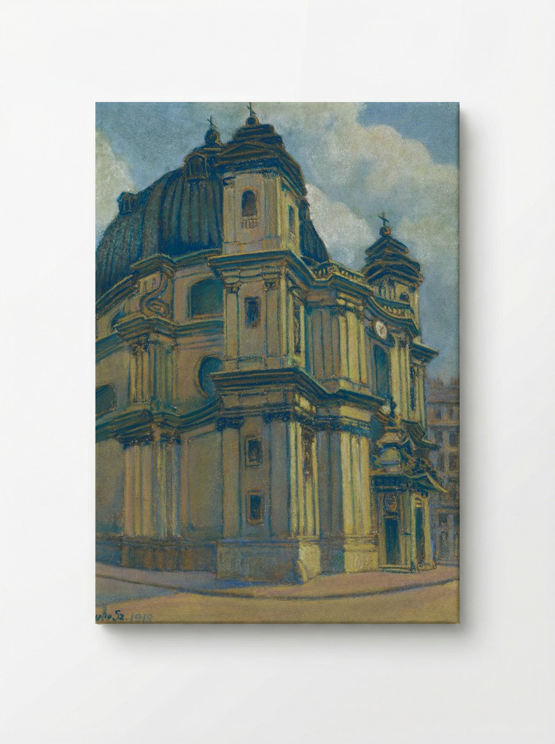 Church in Vienna - Konstantin Bauer - Canvas