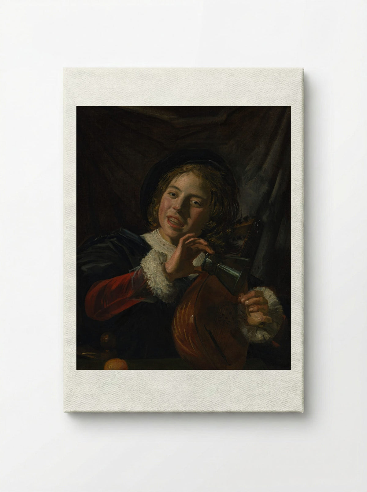 Boy with a Lute - Frans Hals - Canvas