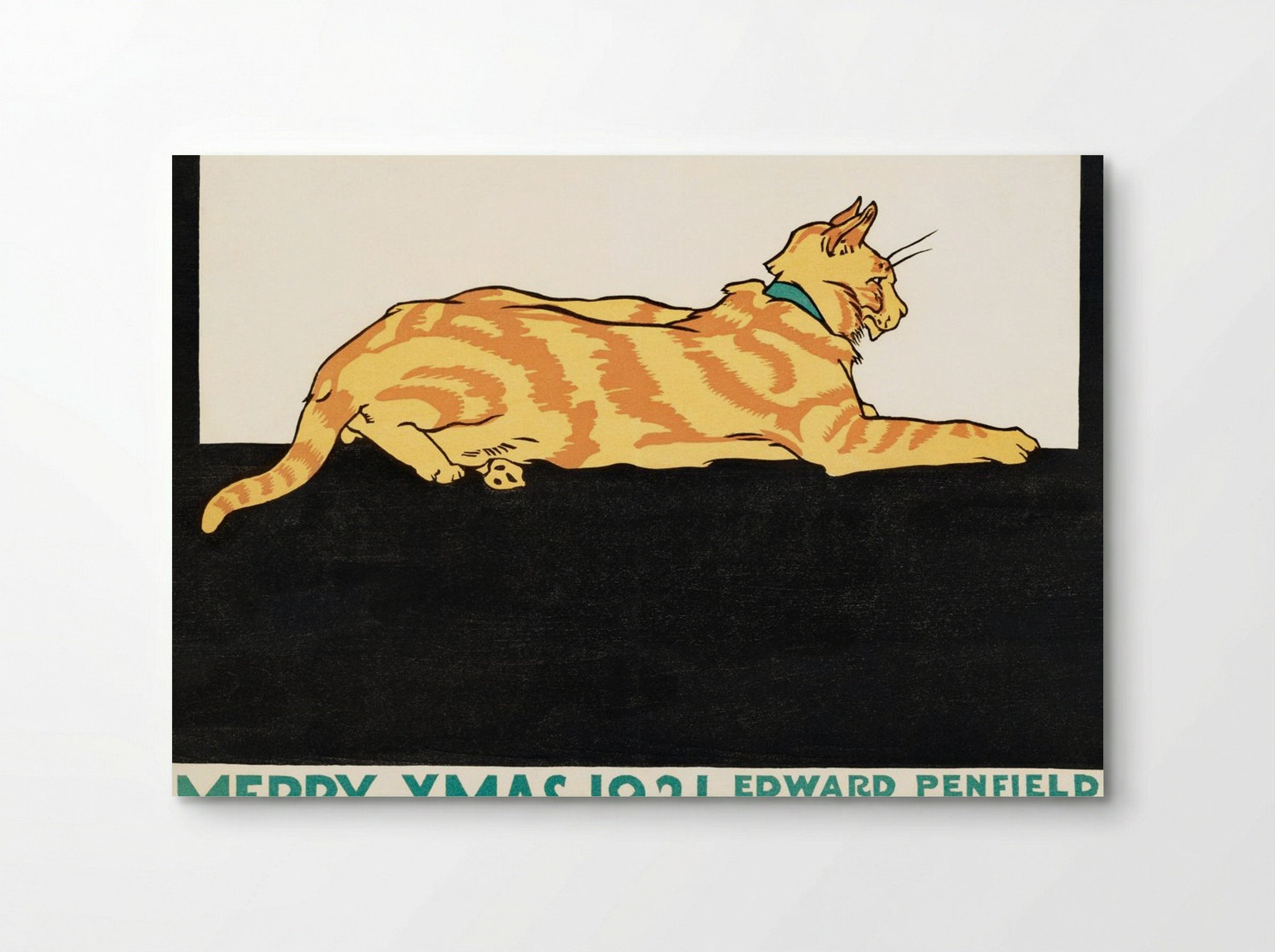 Merry Xmas 1921 - Edward Penfield - Poster