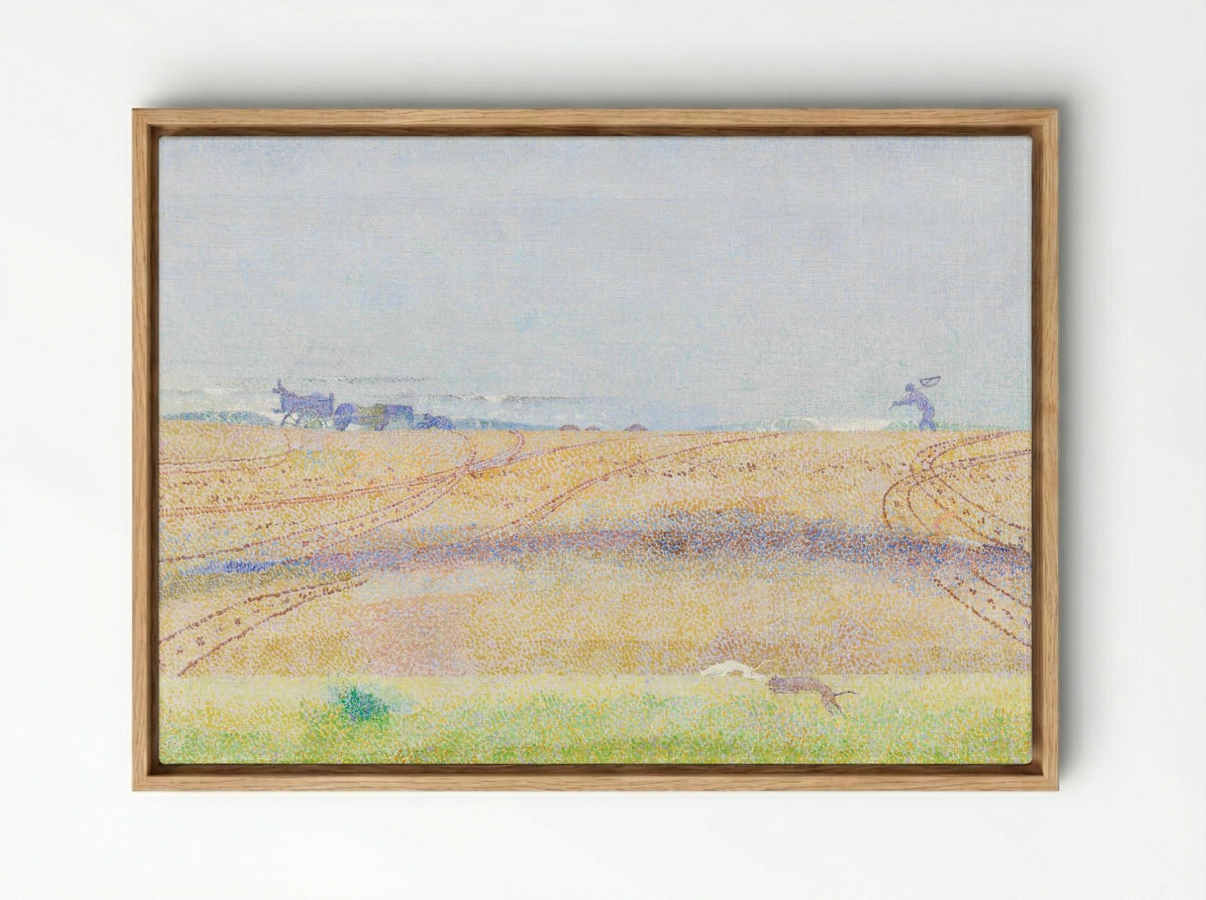 Misty Sea - Jan Toorop - Framed Canvas Wood