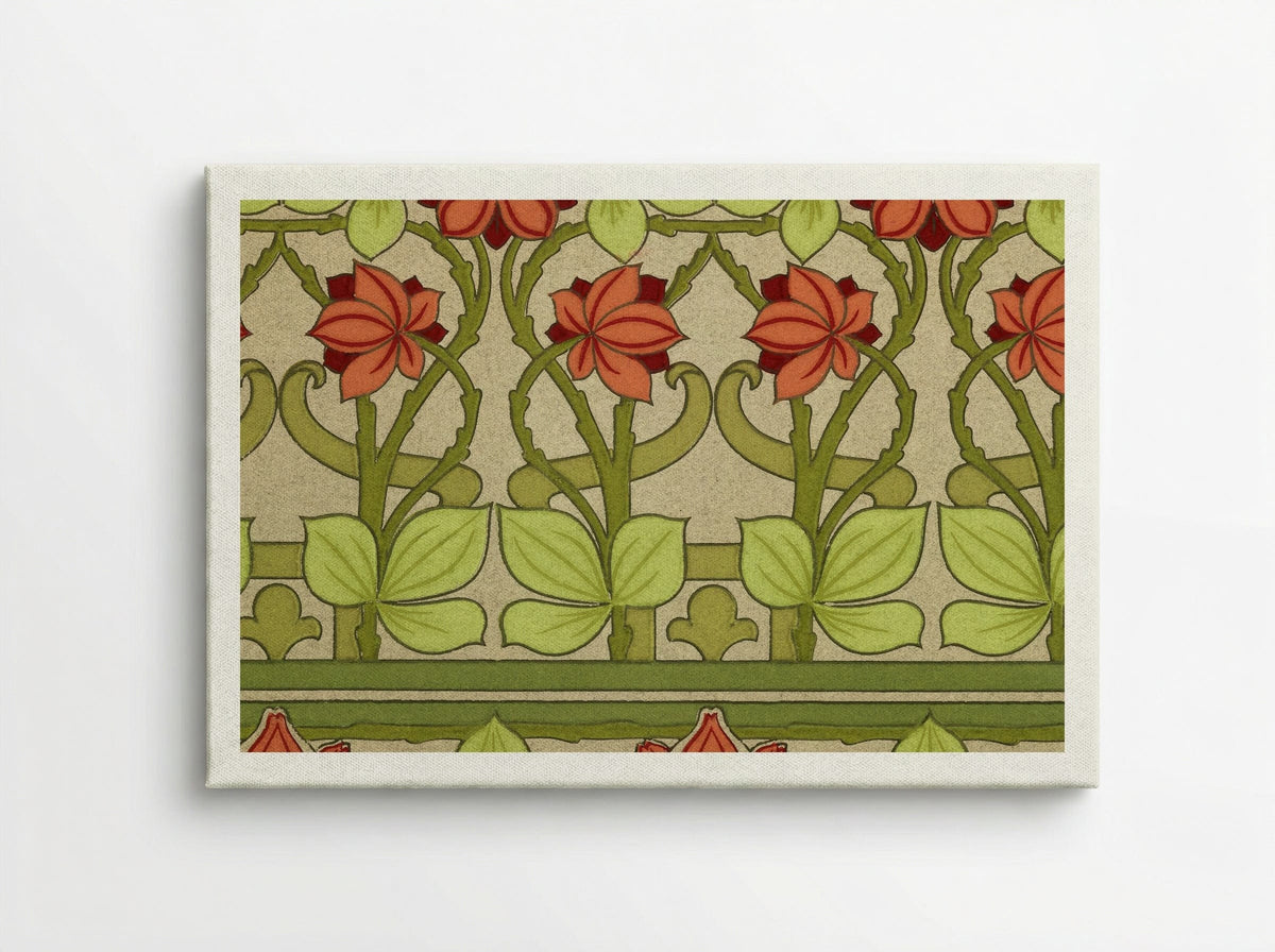 Frieze and Border - S.A. Maxwell - Canvas