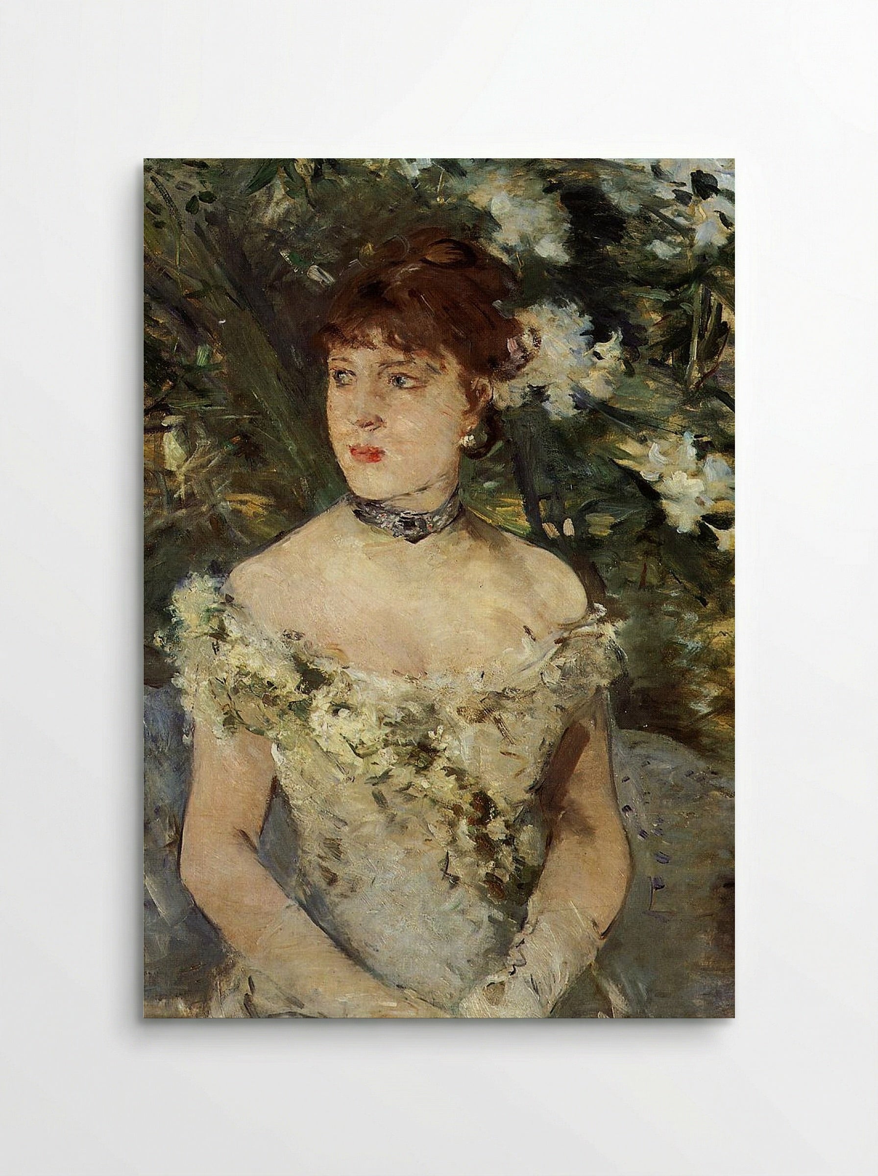Young Girl in a Ball Gown - Berthe Morisot - Poster