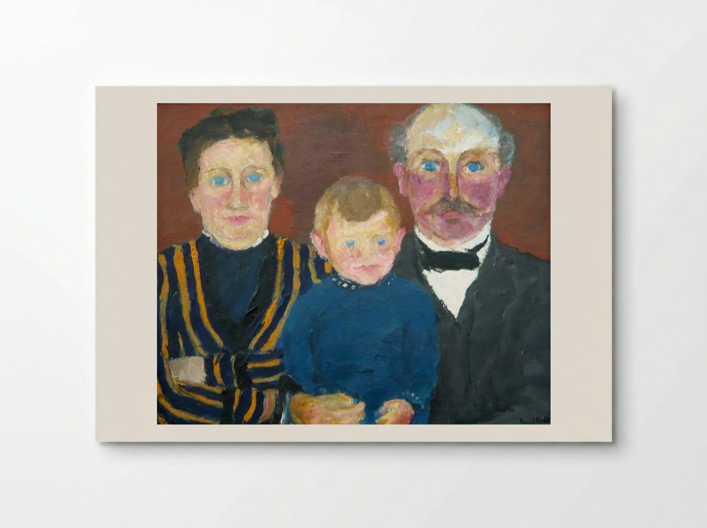 Bonnichsen Family - Emil Nolde - Poster