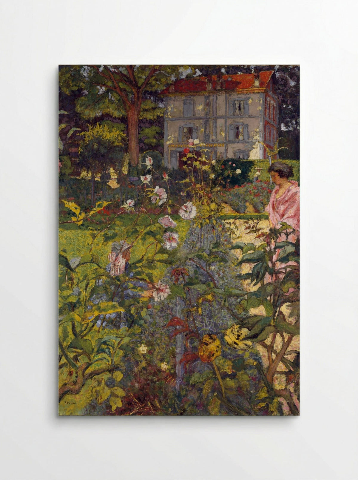 Garden at Vaucresson - Édouard Vuillard - Poster