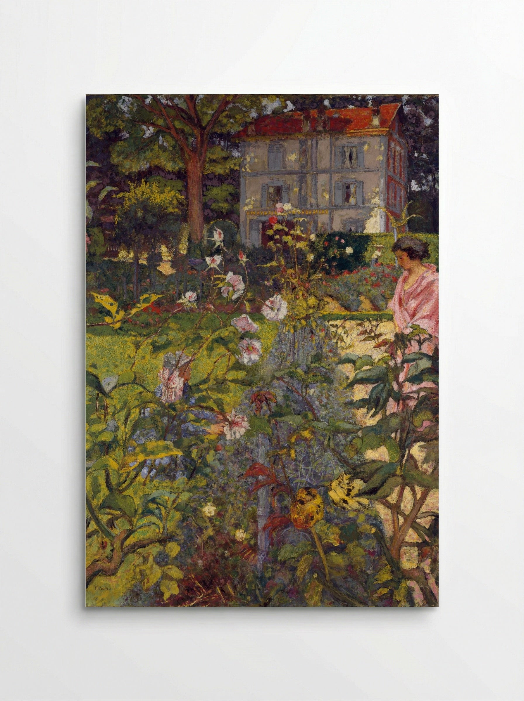 Garden at Vaucresson - Édouard Vuillard - Poster