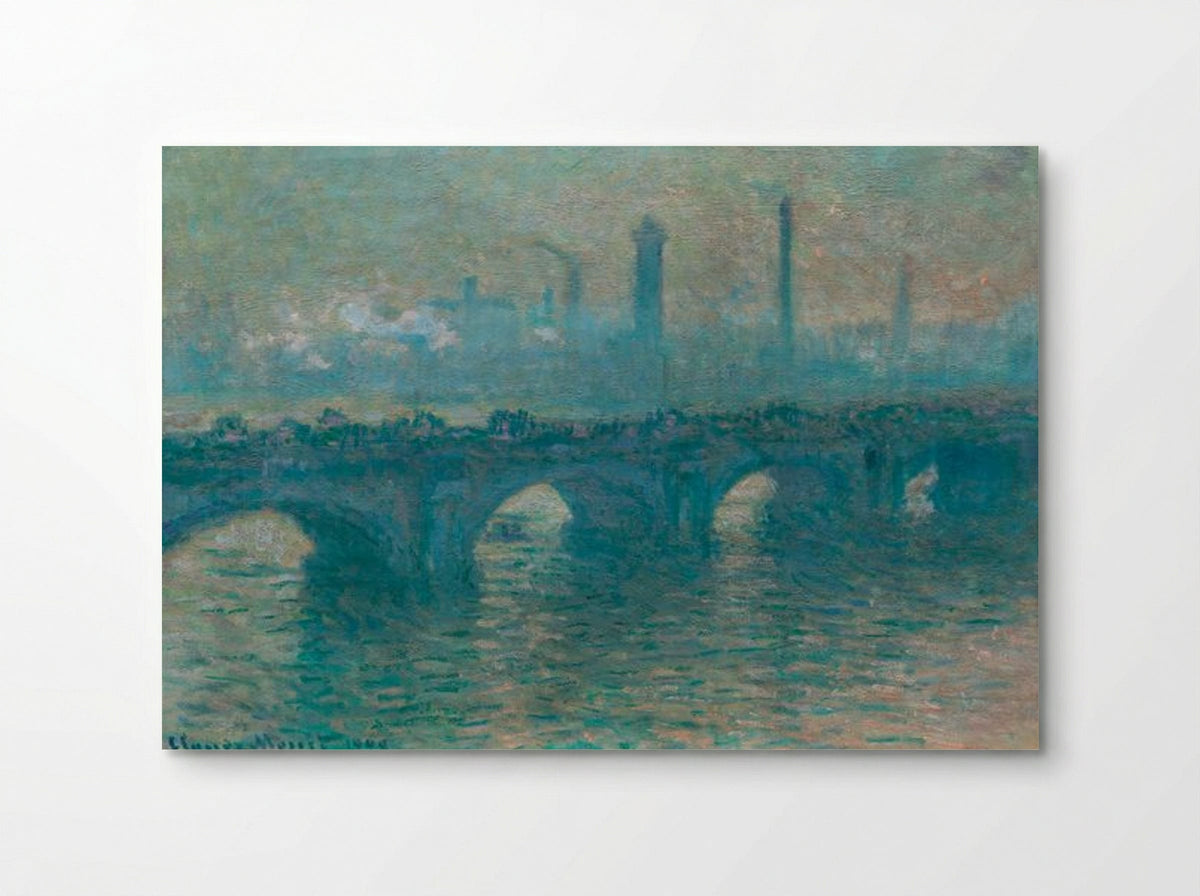 Waterloo Bridge, Grey Weather - Claude Monet - Poster