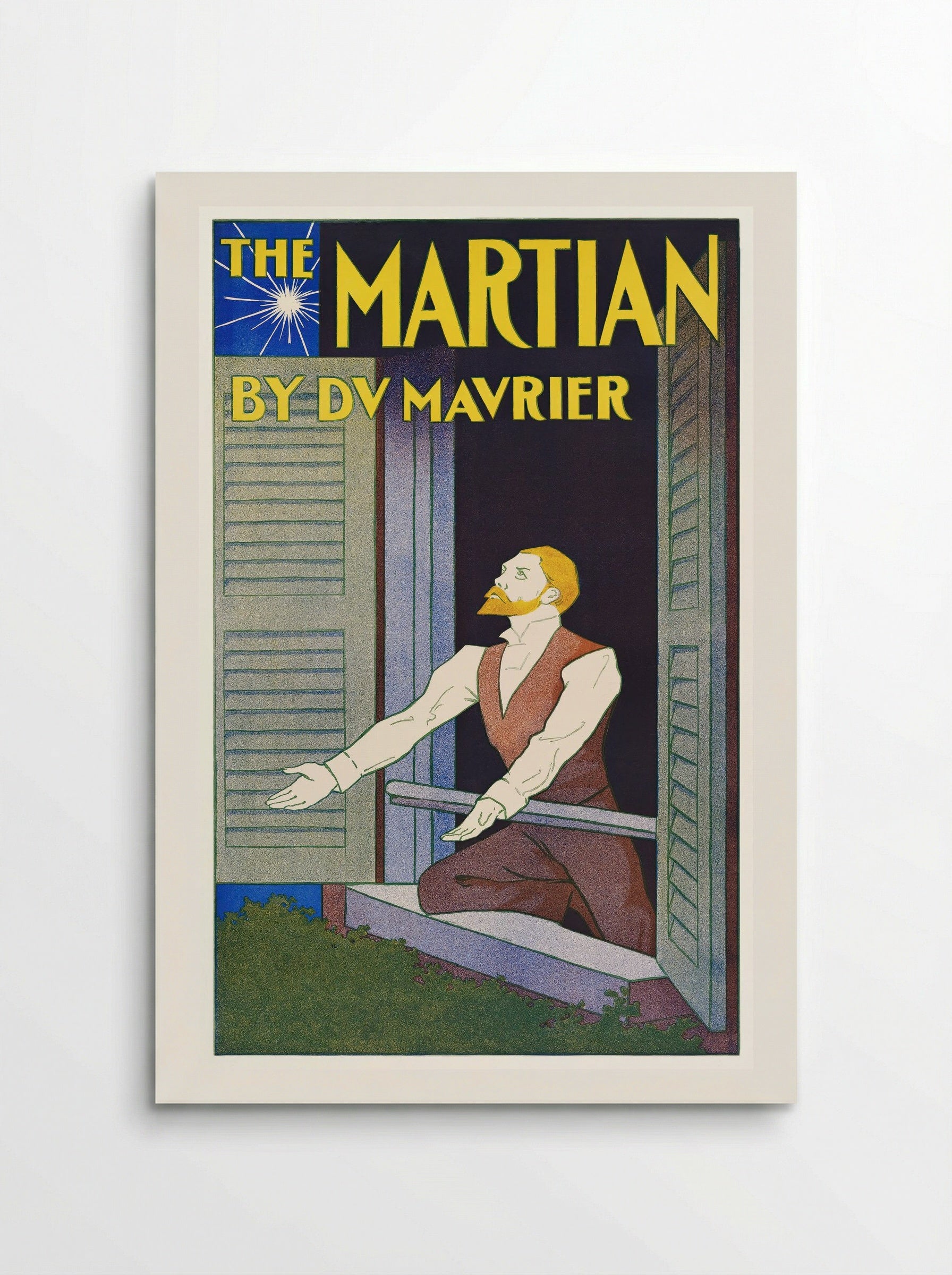 The Martian by D.V. Maurier - Edward Penfield - Poster
