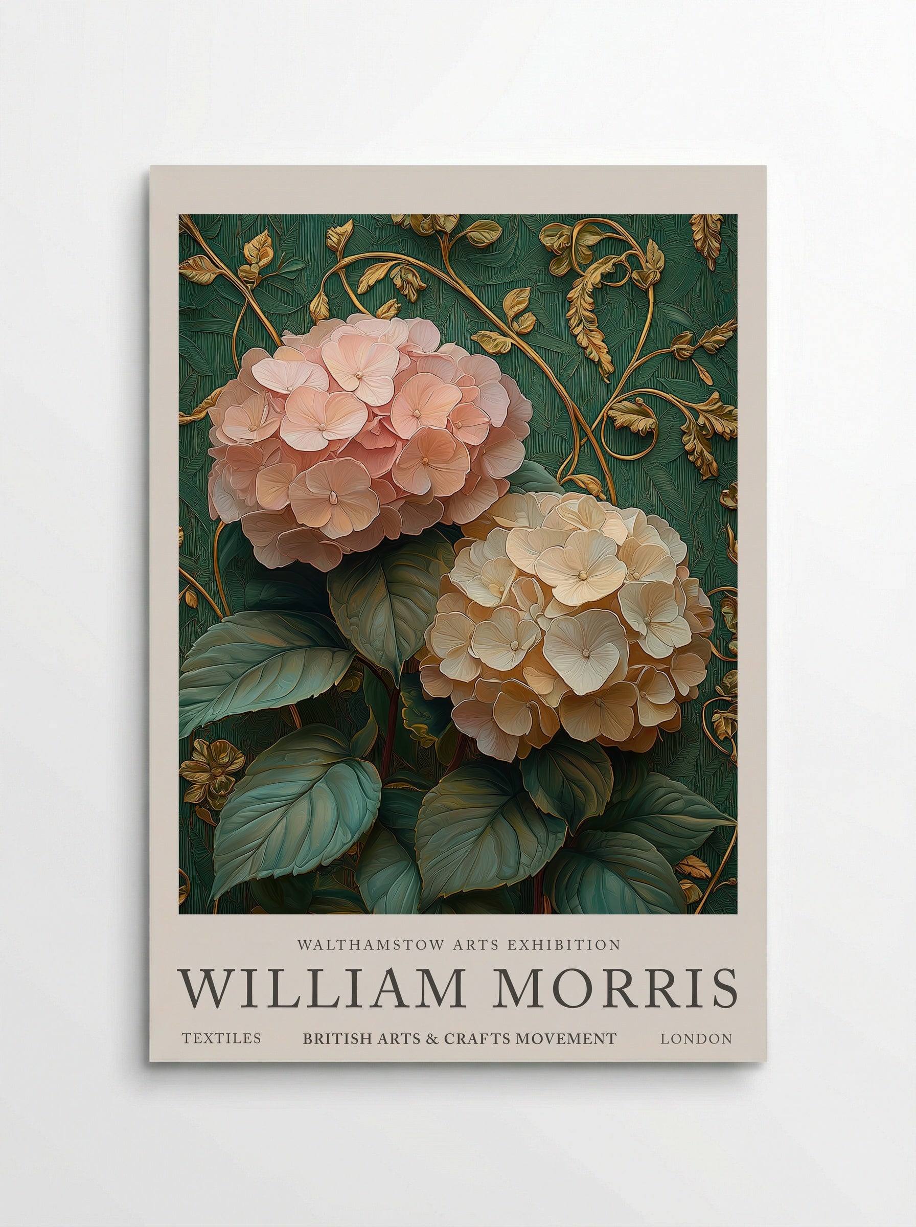 Hydrangea Harmony - William Morris