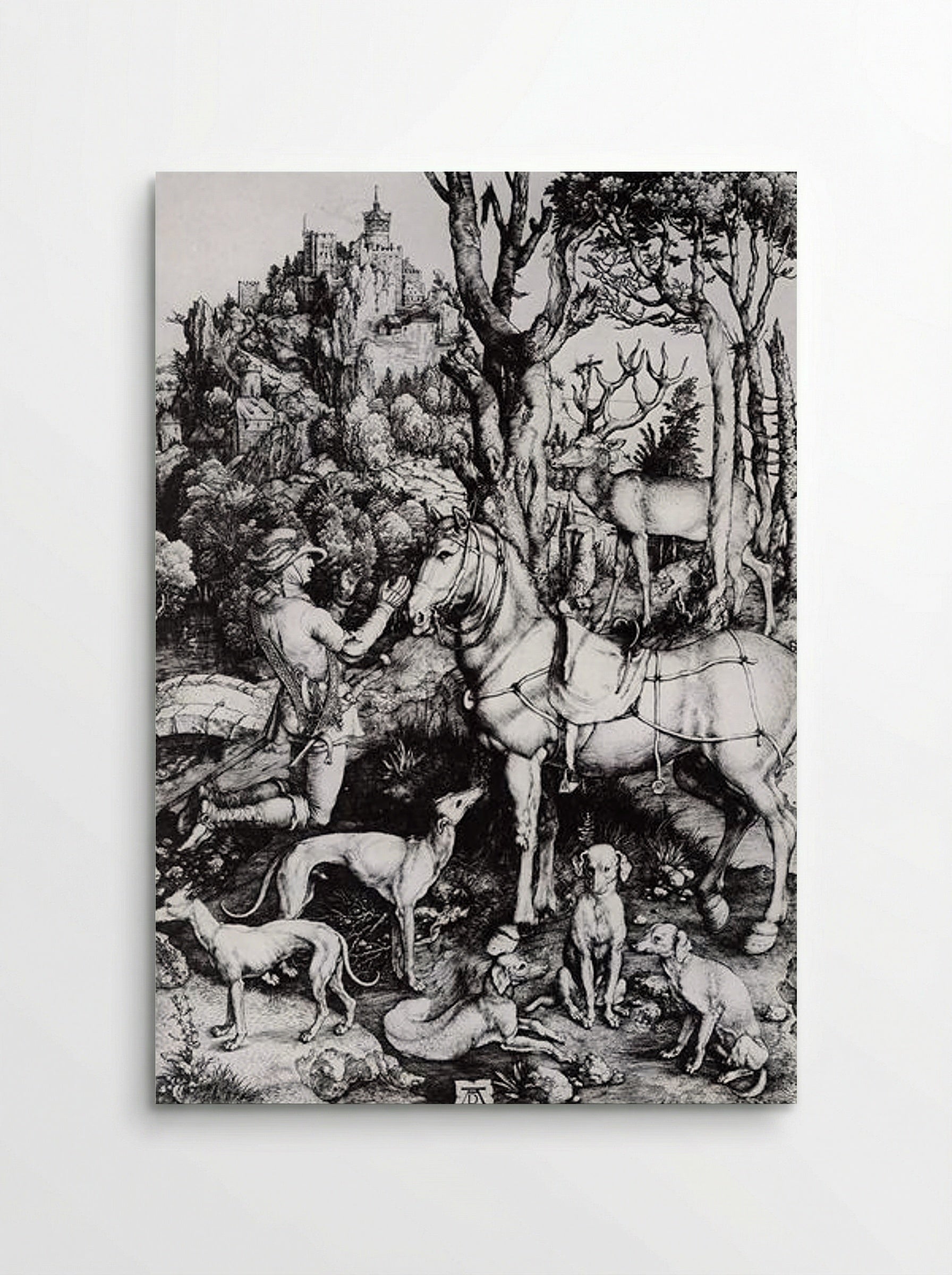 Saint Eustace - Albrecht Dürer - Poster