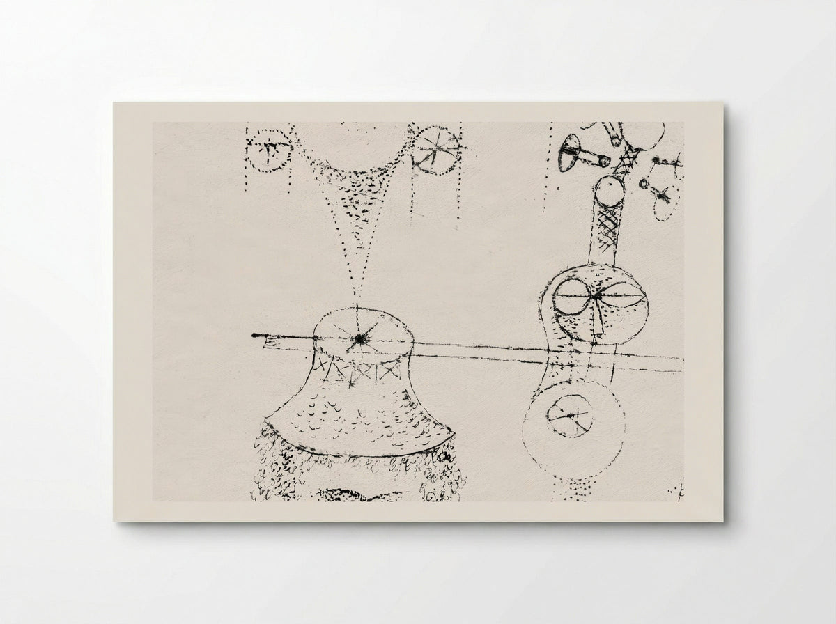 In Memory of an All-Girl Band - Paul Klee - Poster