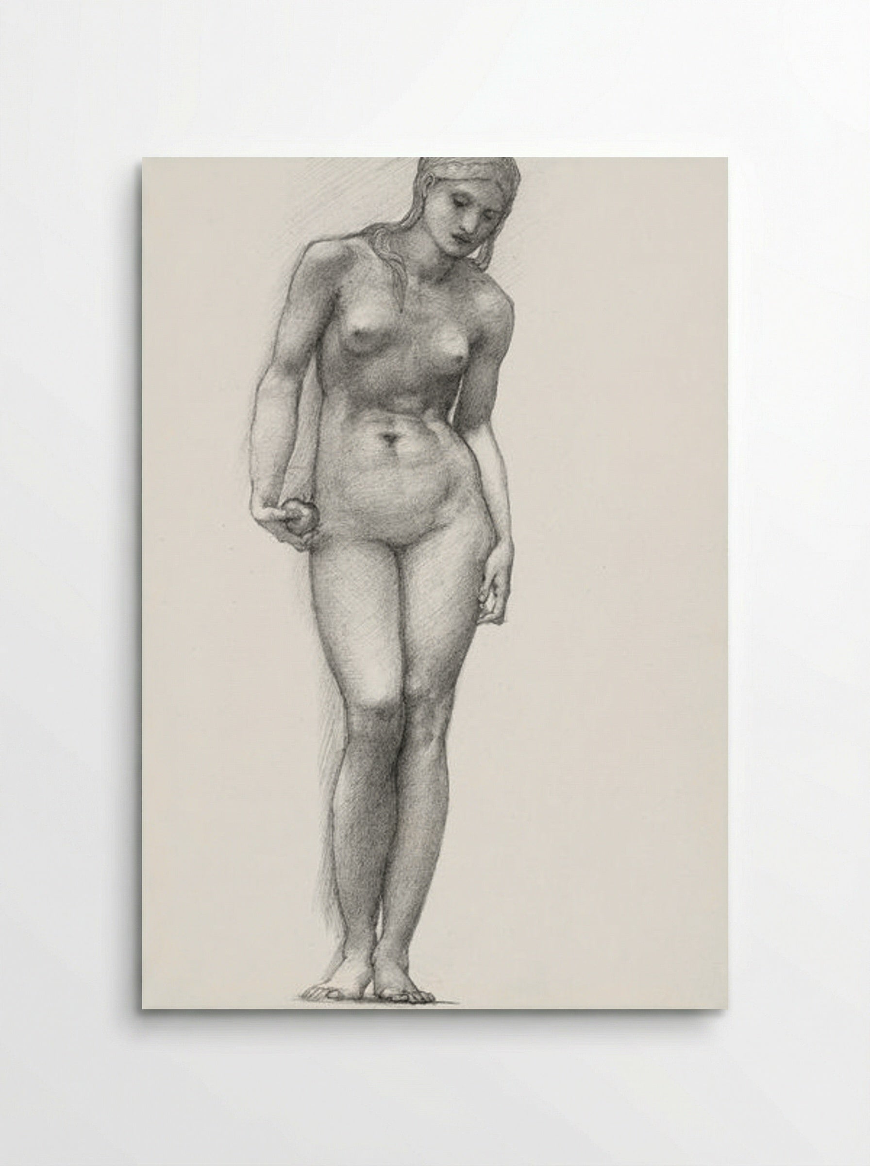 Venus with Golden Apple - Edward Burne-Jones - Poster