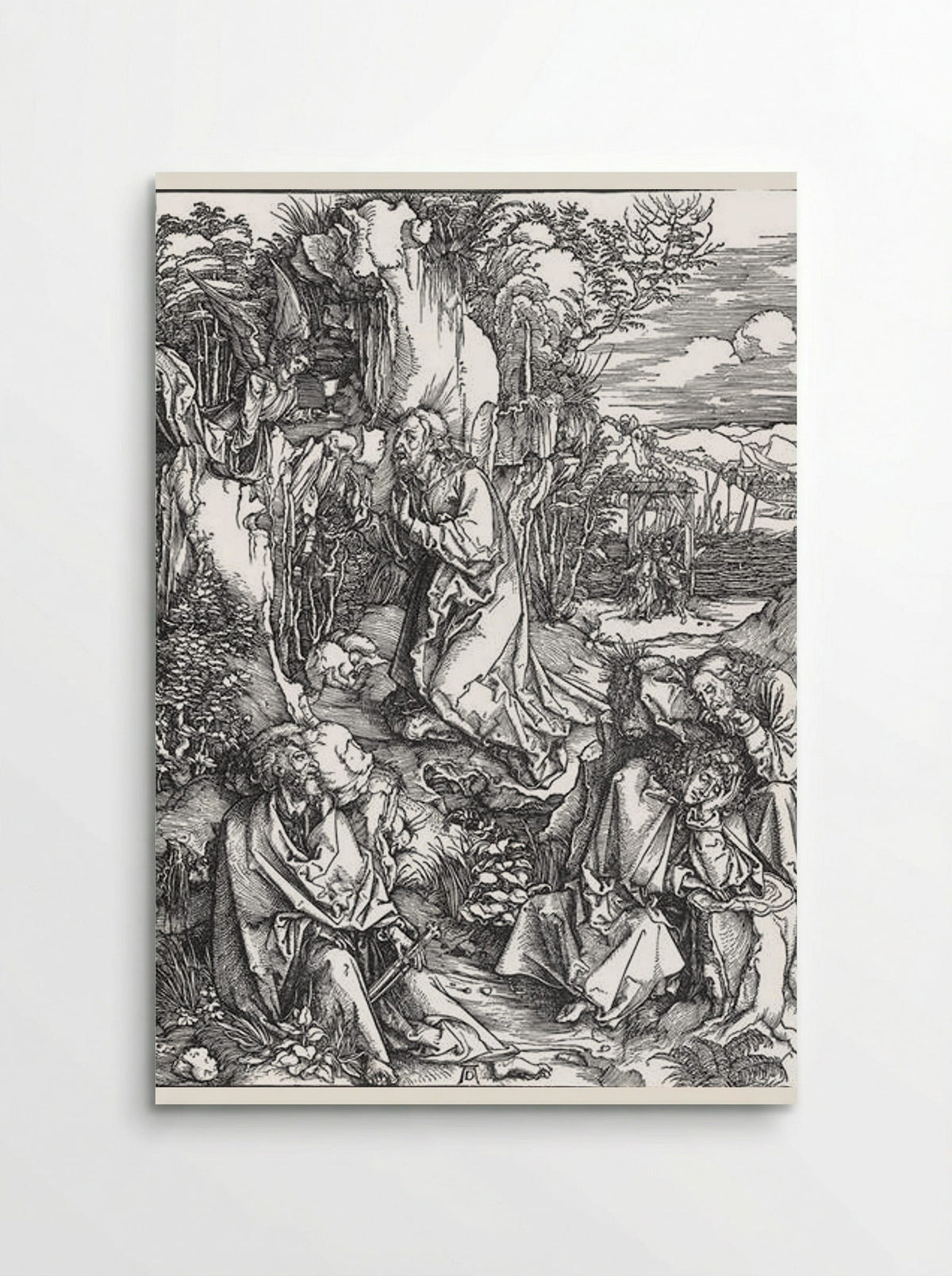 Christ on the Mount of Olives - Albrecht Dürer - Poster