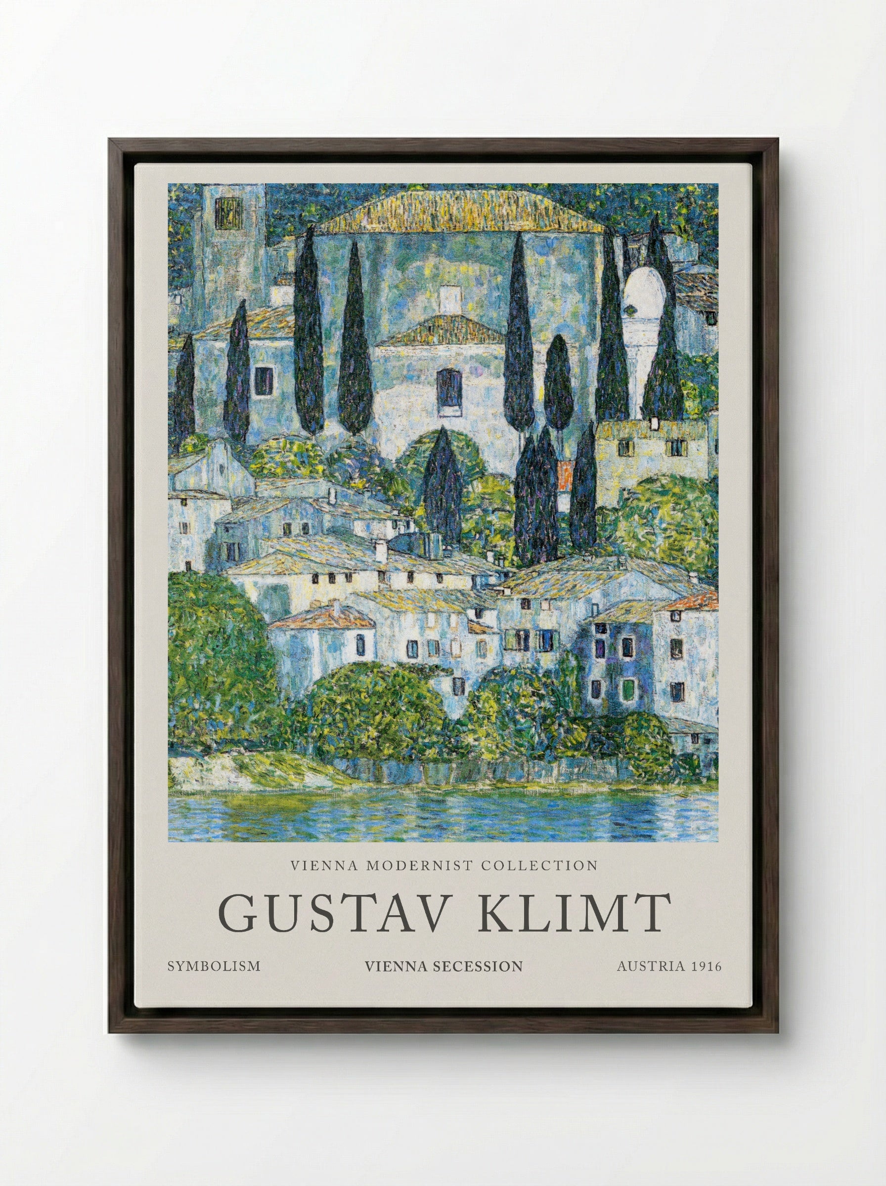 Kirche in Cassone - Gustav Klimt