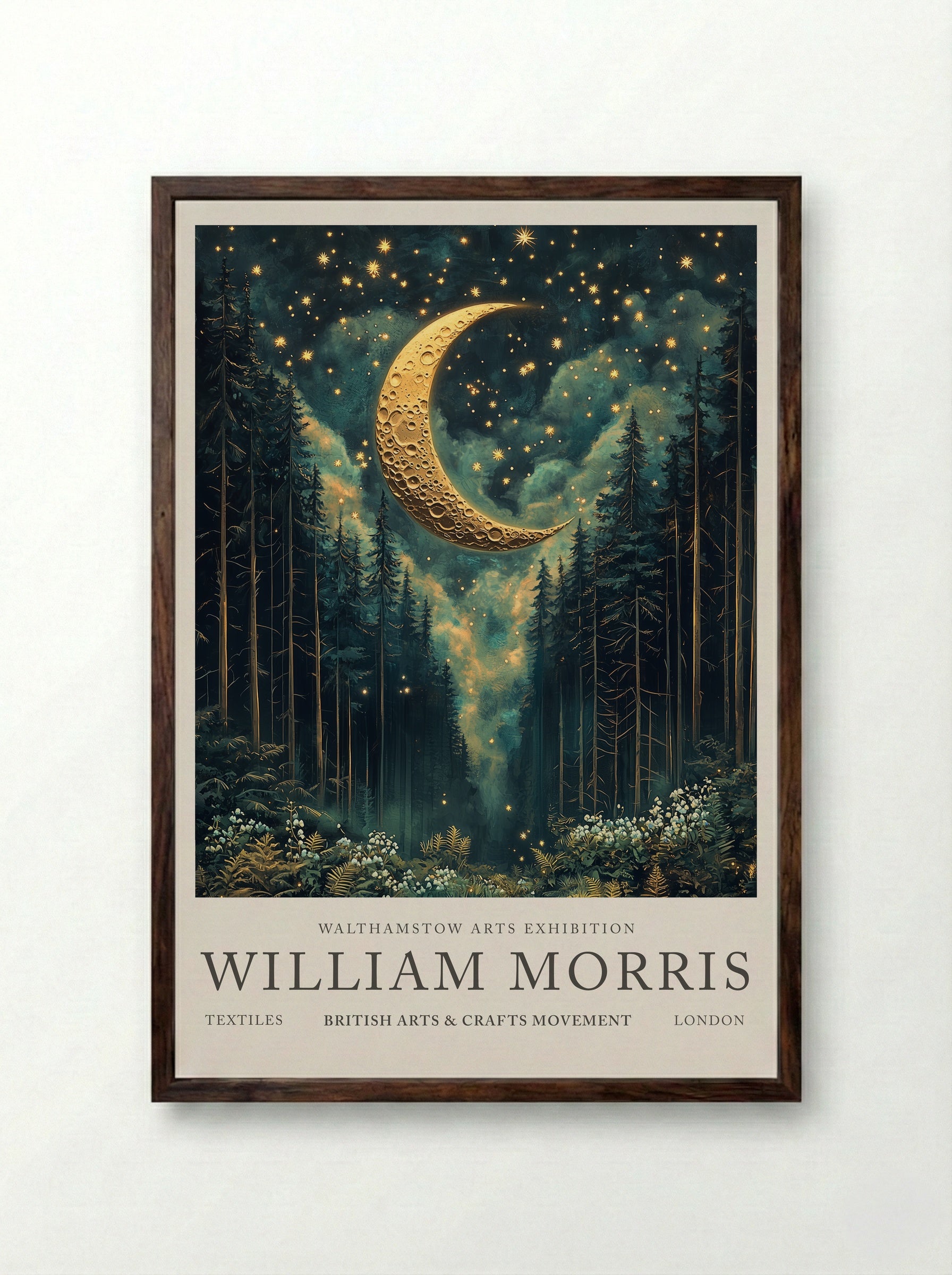 Crescent Canopy - William Morris