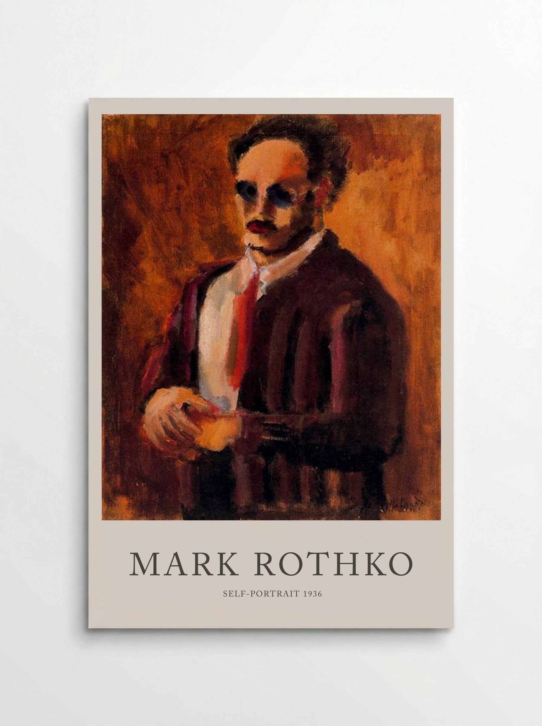 Self-Portrait - Mark Rothko - Poster
