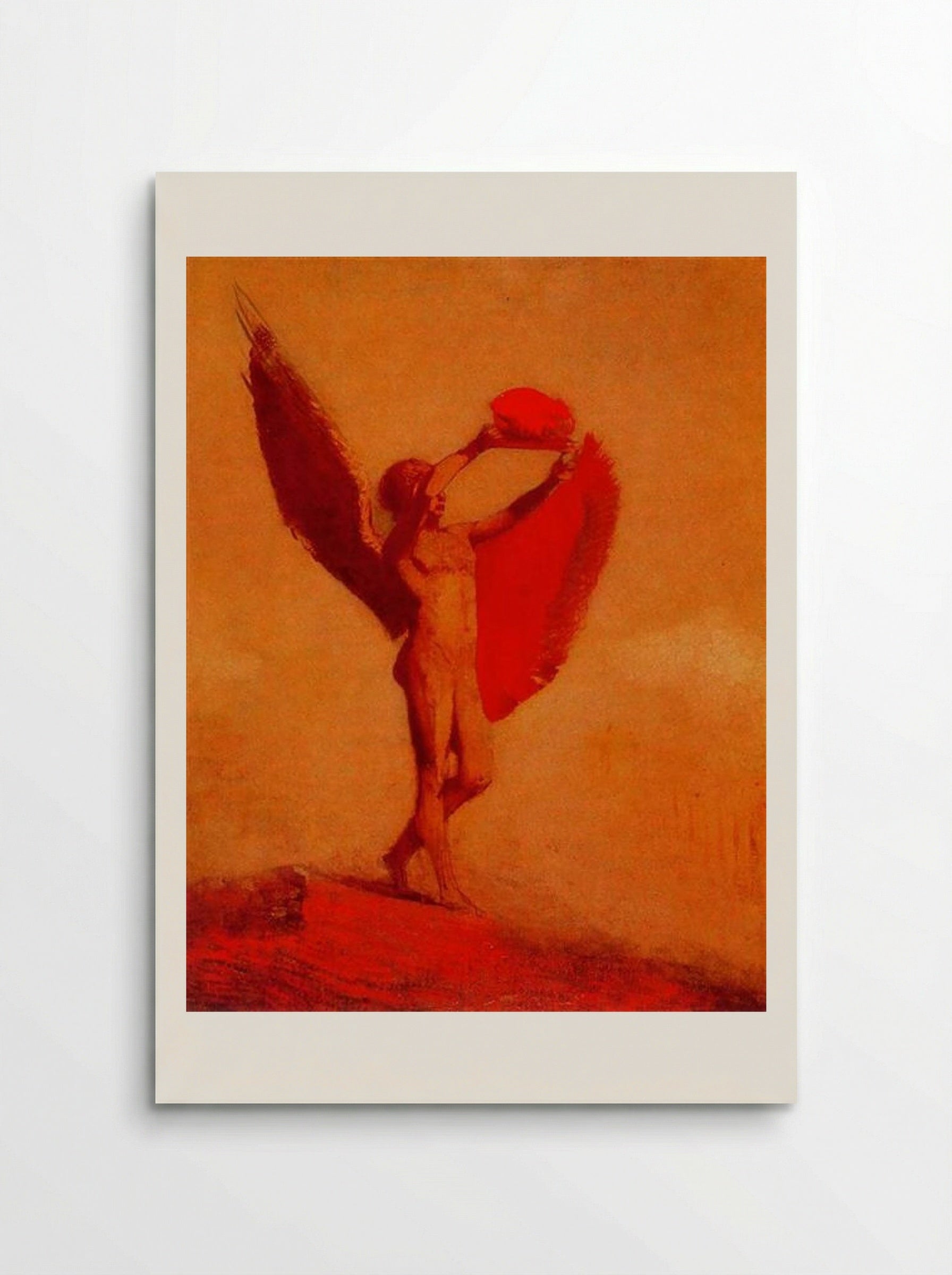 Icarus - Odilon Redon - Poster
