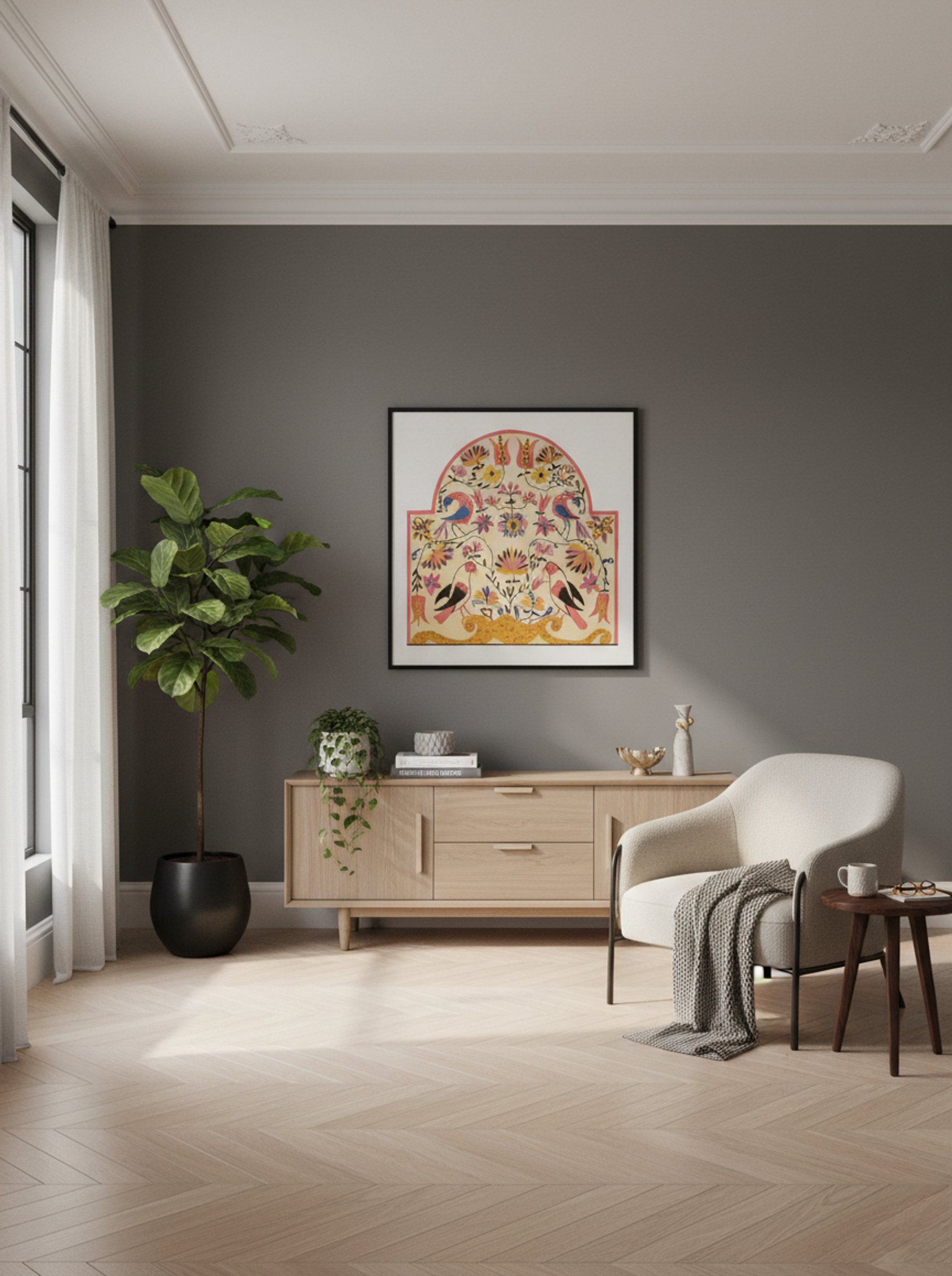 Study for Proposed Portfolio: Decorated Chests of Rural Pennsylvania - Fine Art Print - Lifestyle