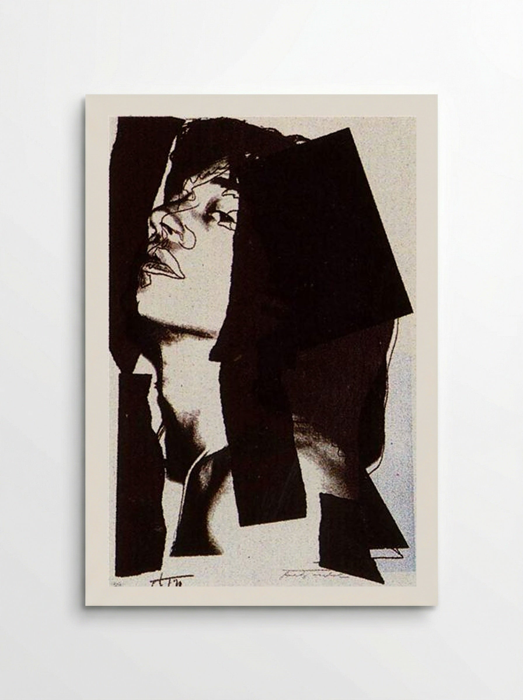Mick Jagger - Andy Warhol - Poster