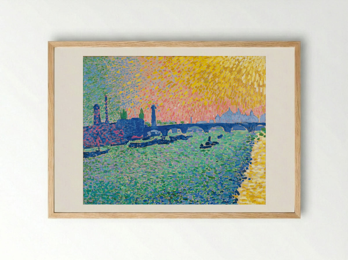 Waterloo Bridge, London - André Derain - Framed Print Wood