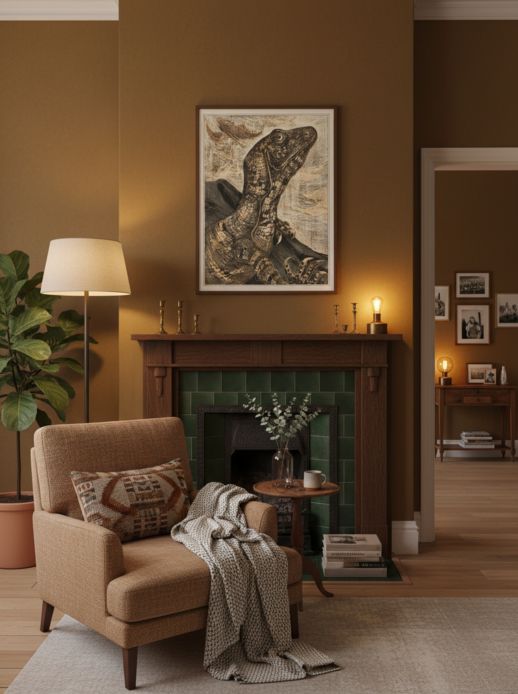 Leguaan (Monitor Lizard) - Theo van Hoytema - Lifestyle