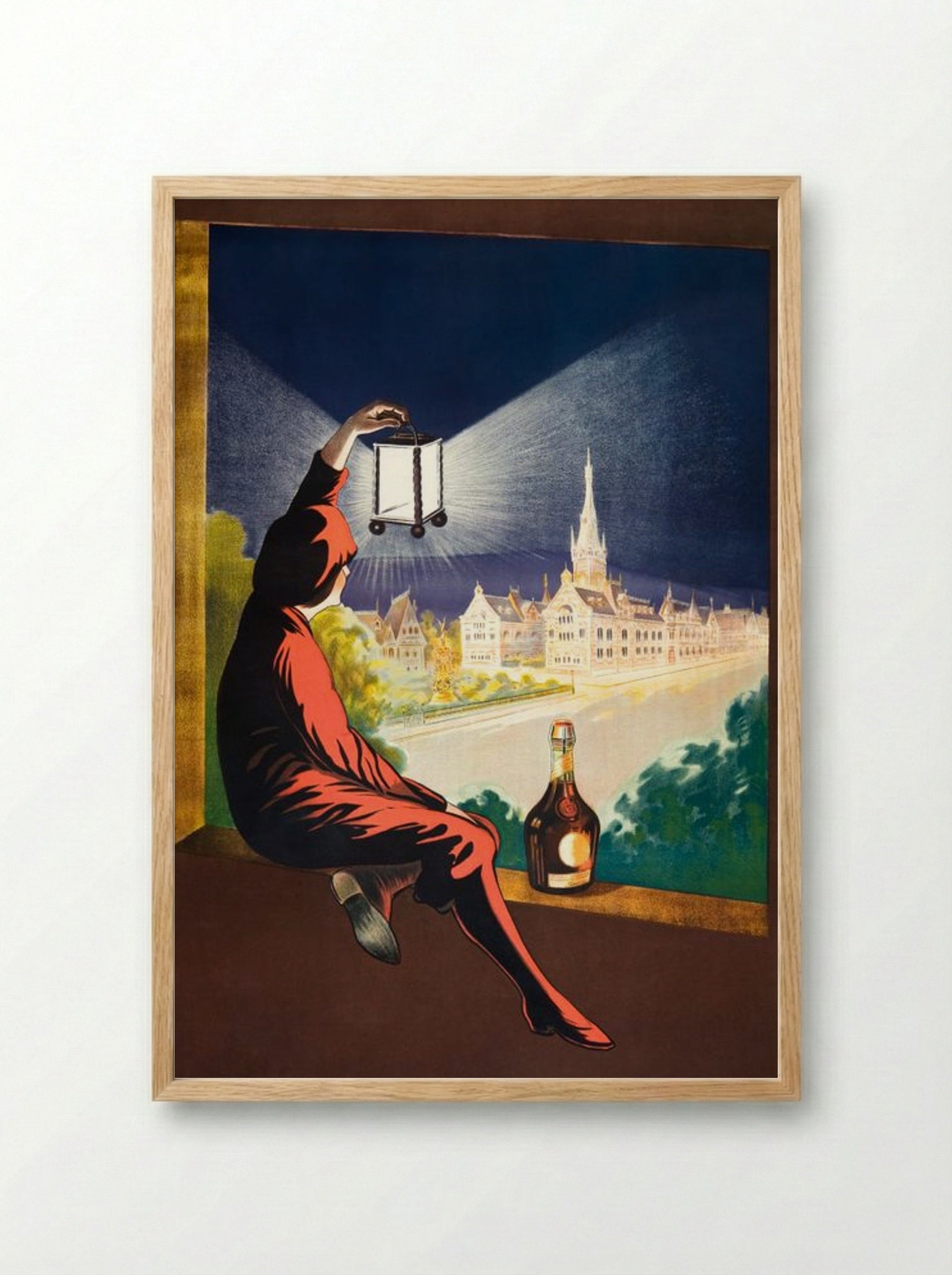 Benedictine - Leonetto Cappiello - Framed Print Wood