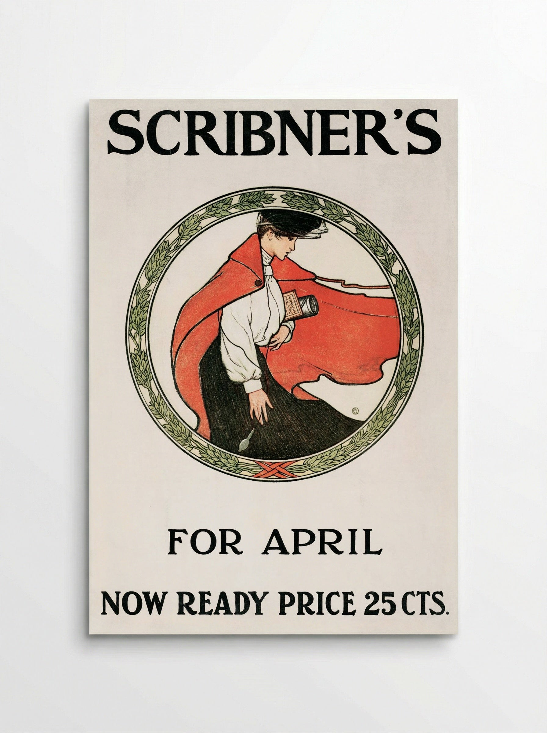 Scribner's for April - Edward Penfield - Poster