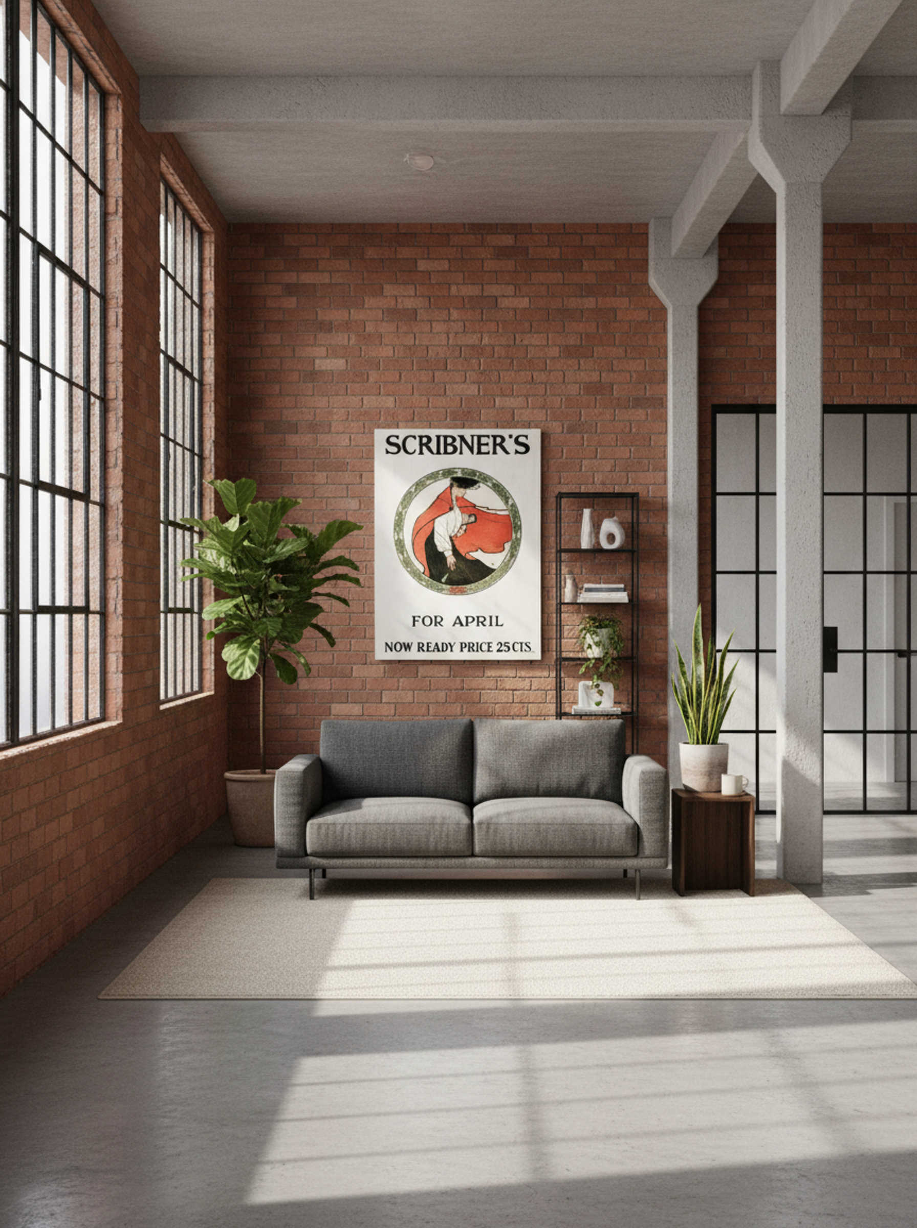 Scribner's for April - Edward Penfield - Lifestyle