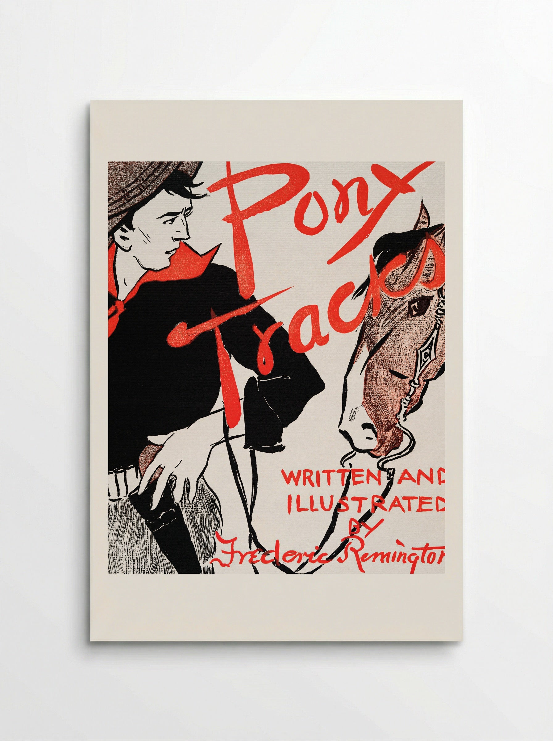 Pony Tracks - Edward Penfield - Poster