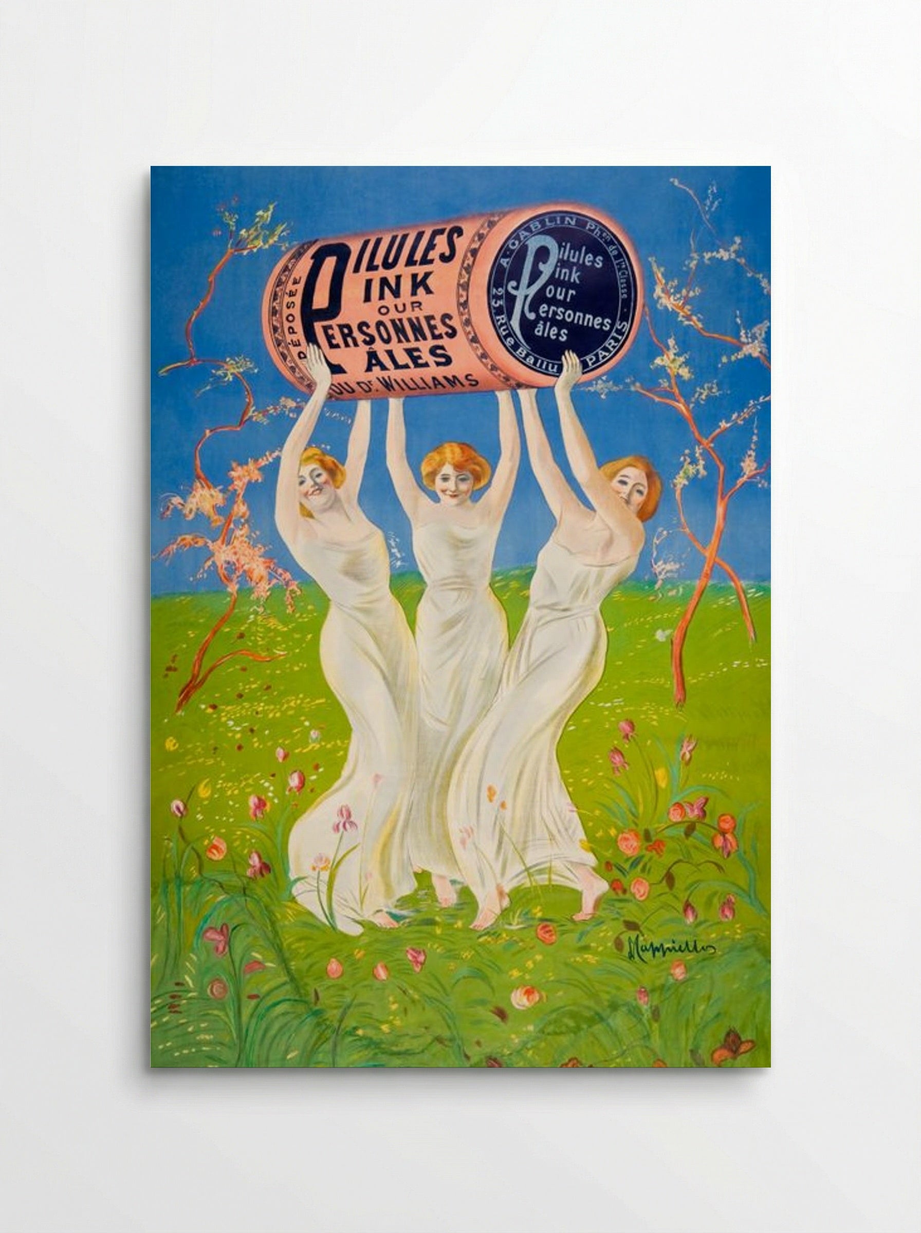 Pillules Ink Our Personnes Ales - Henri Thiriet - Poster