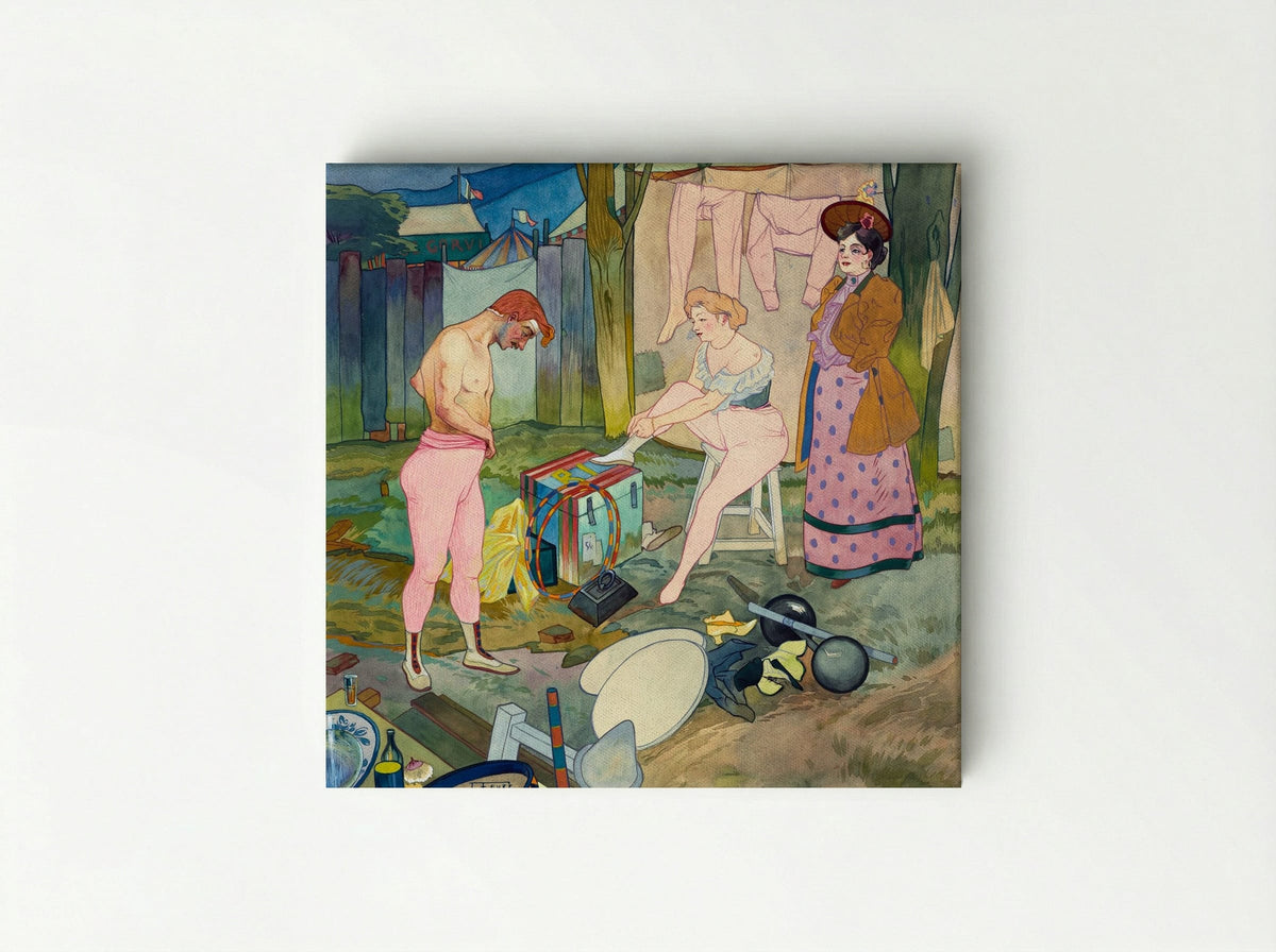 Le Cirque Corvi - Georges de Feure - Canvas