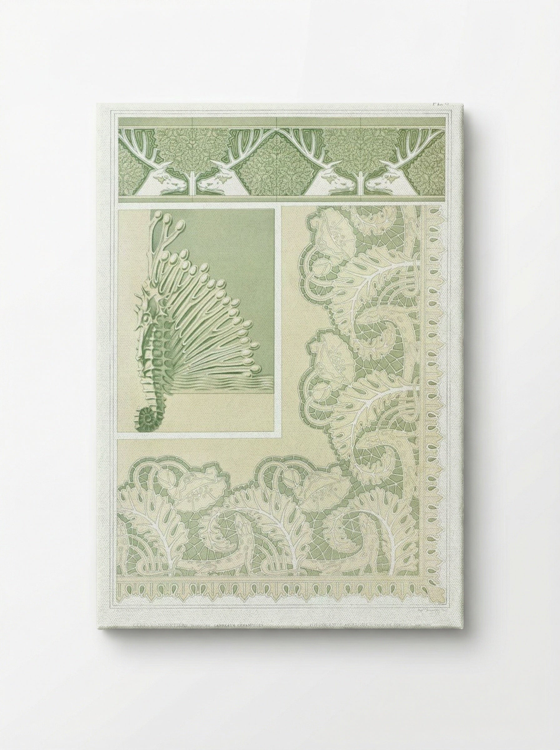 L'Animal dans la Décoration, Plate 8 - Maurice Pillard Verneuil - Canvas