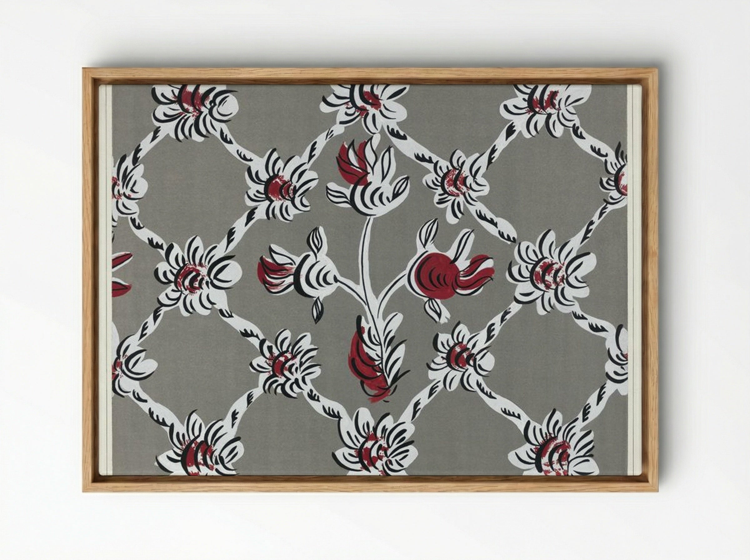 Hand-Painted Wall - Martin Partyka - Framed Canvas Wood