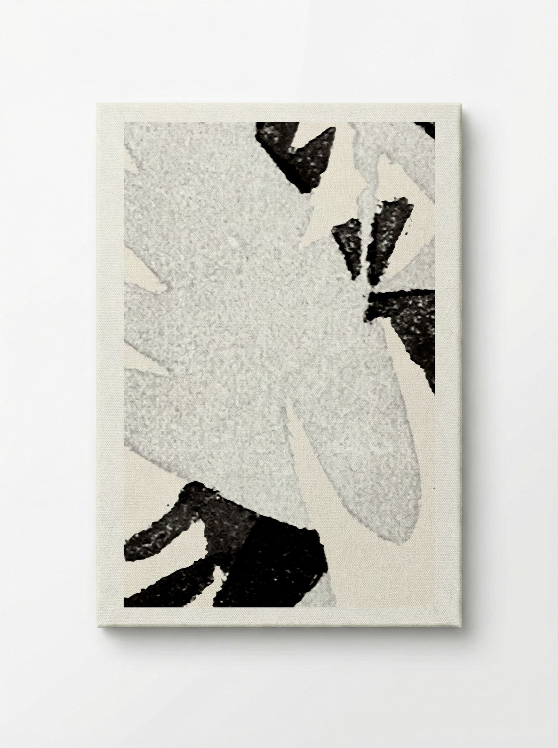 Abstract Composition (Black and White) - Franz Marc - Canvas