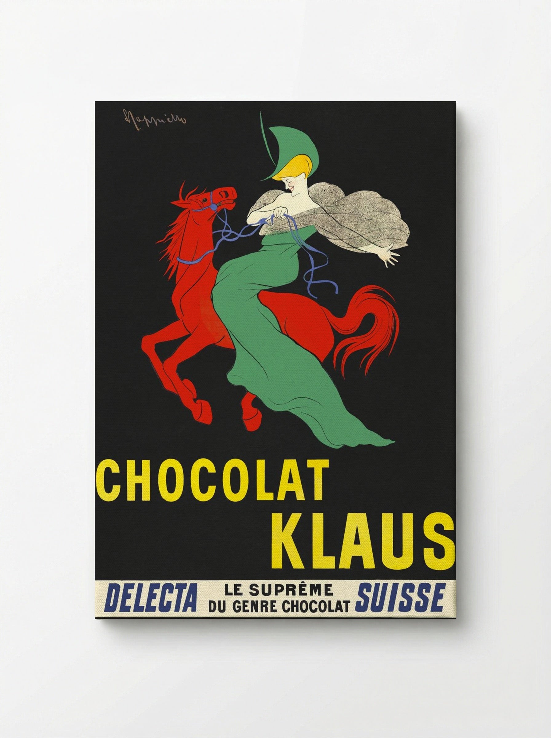 Chocolat Klaus - Leonetto Cappiello - Canvas