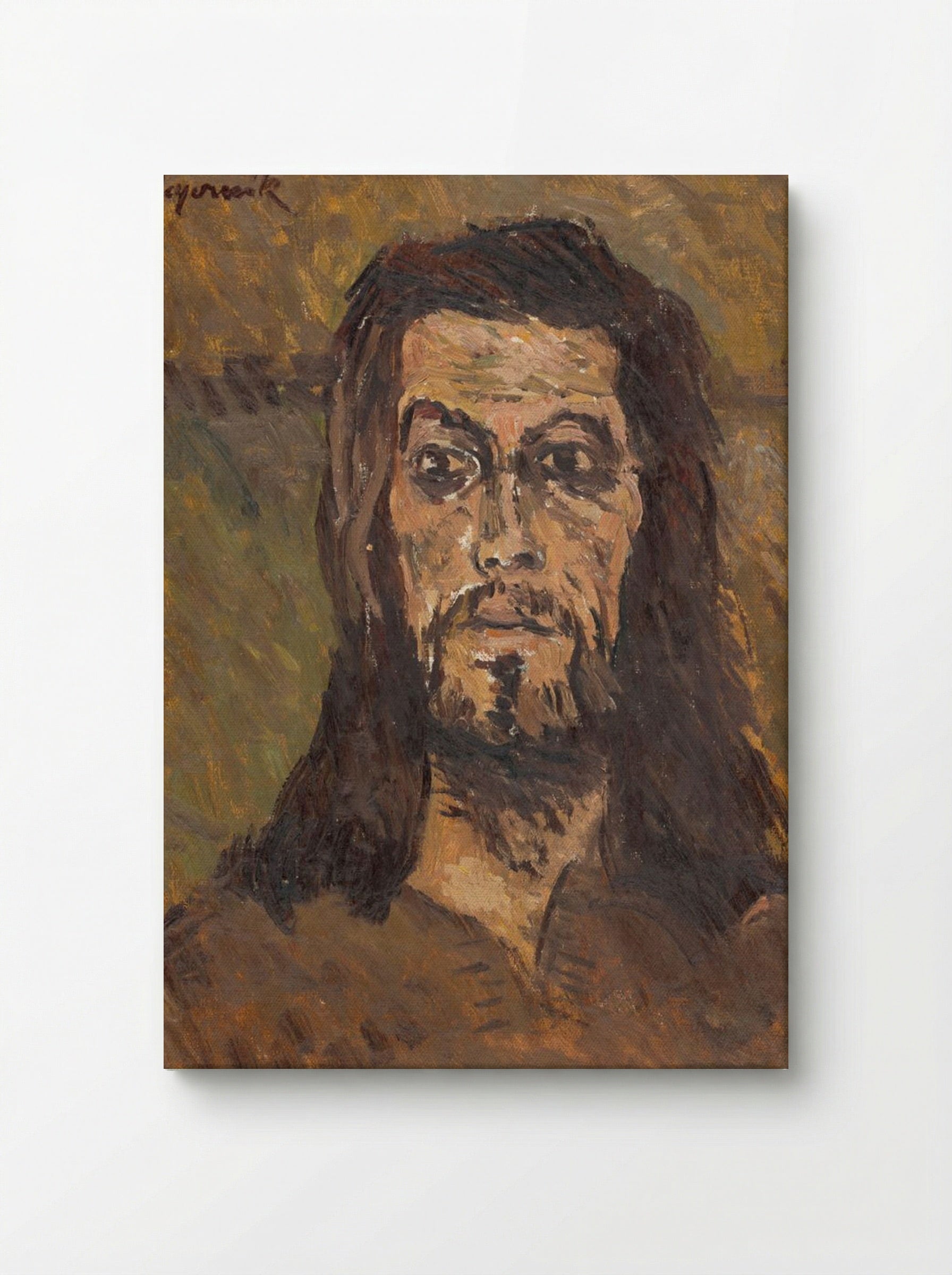The Head of Saint John the Baptist - Cyprián Majerník - Canvas