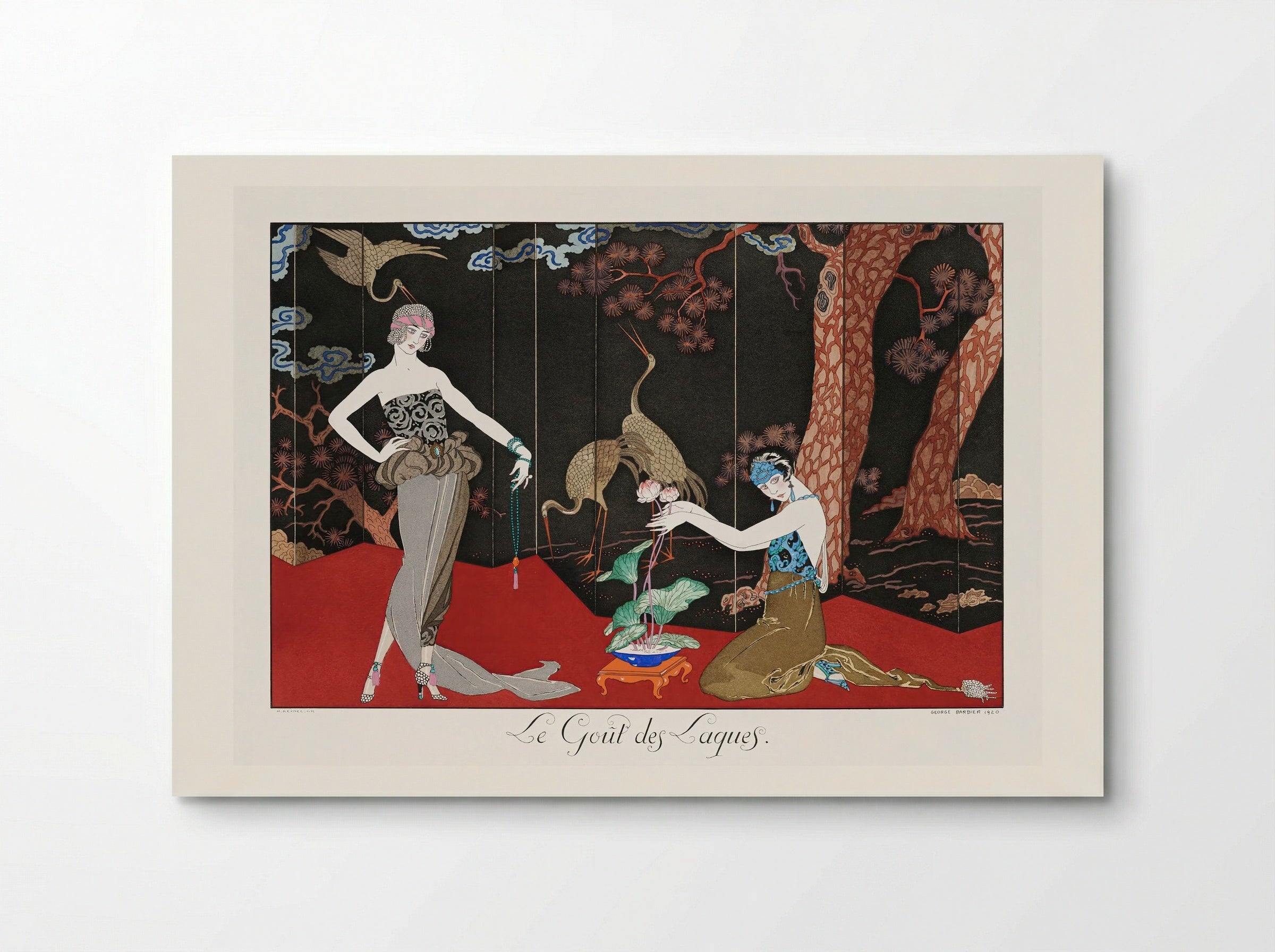 Le Goût des Laques - George Barbier - Poster