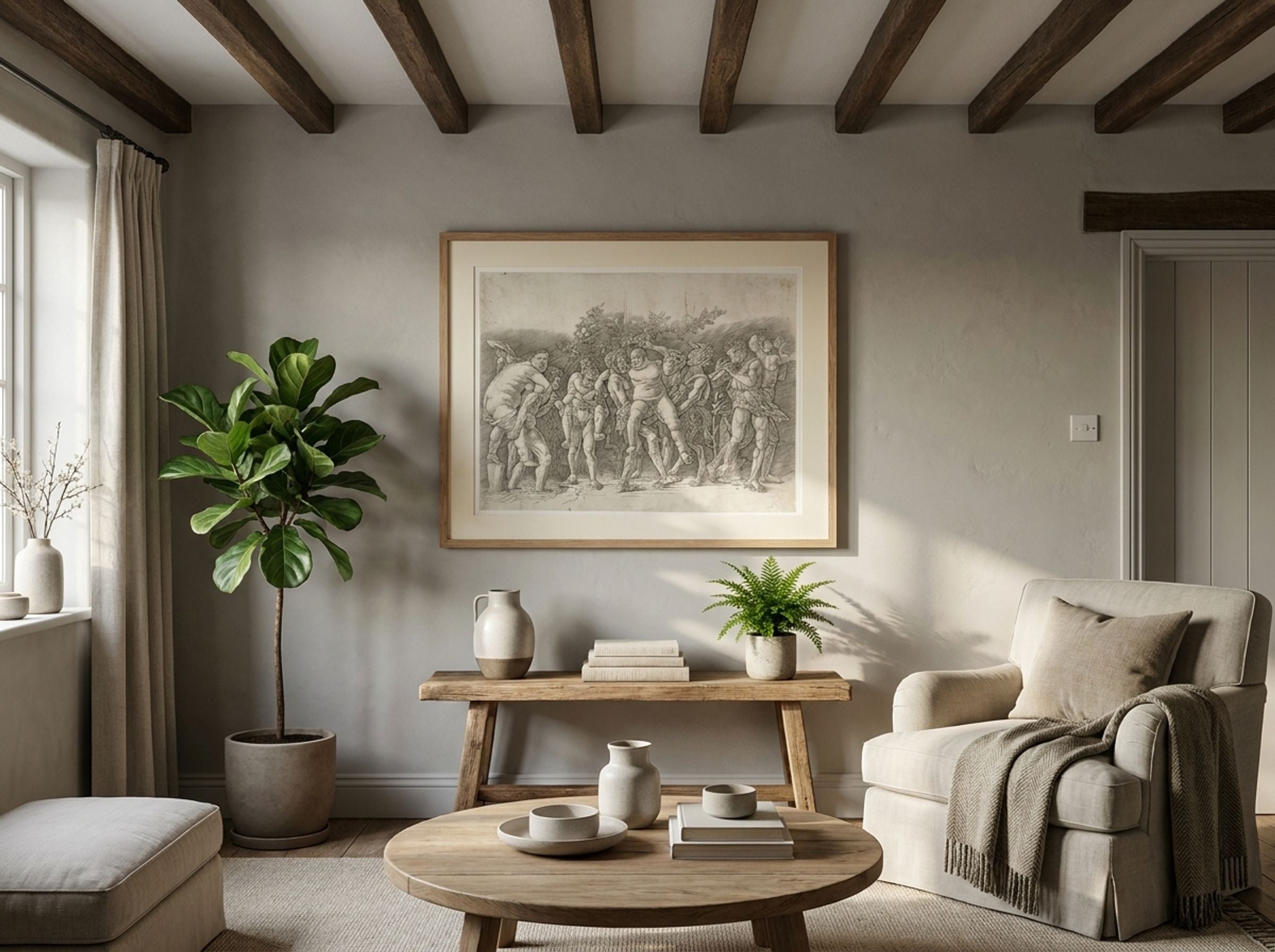 Bacchanaal met Silenus - Andrea Mantegna - Lifestyle