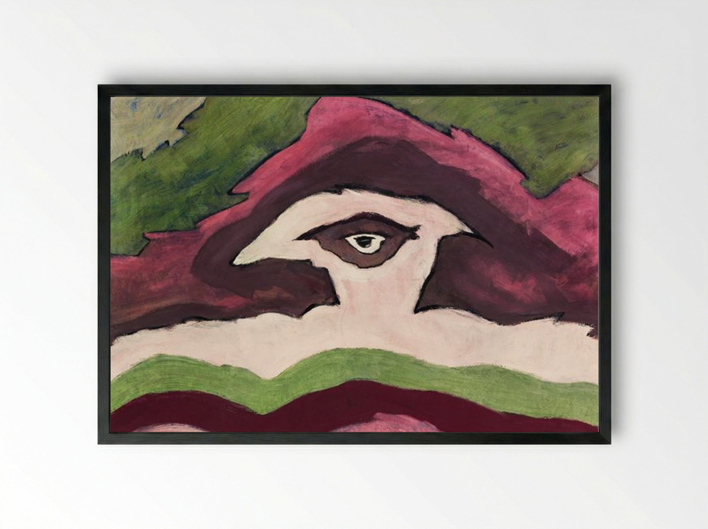 Storm Clouds - Arthur Dove - Framed Print Black