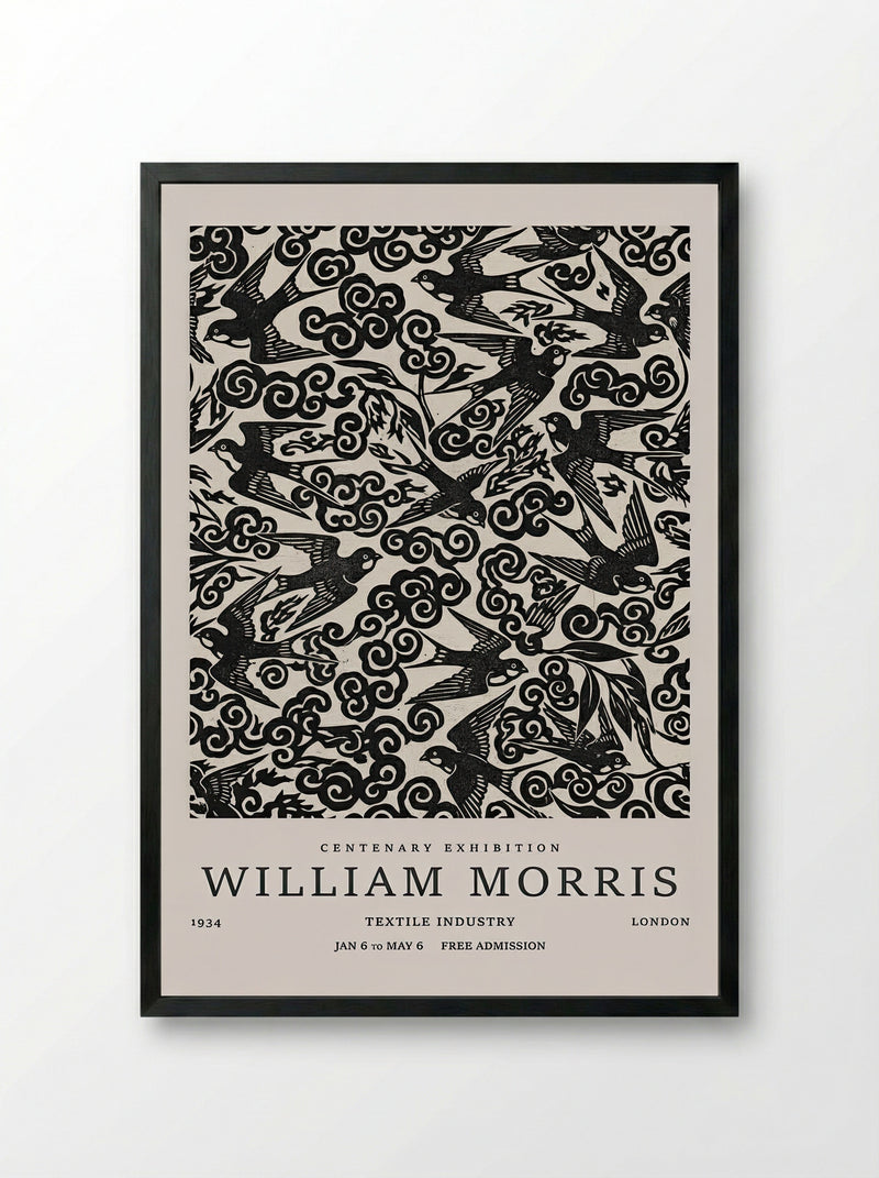 Swallow Flight Tapestry - William Morris Collection