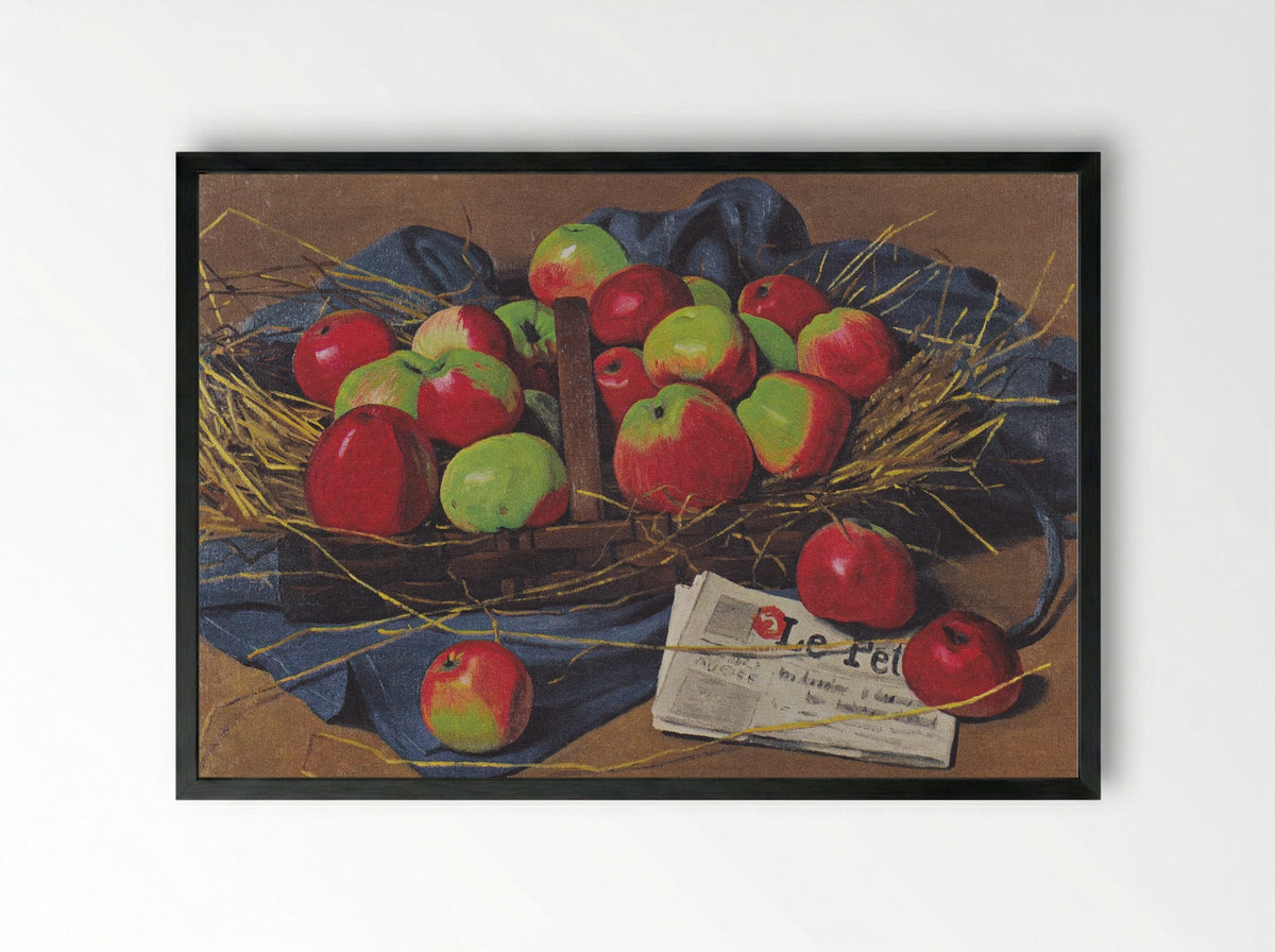 Apples - Félix Vallotton - Framed Print Black