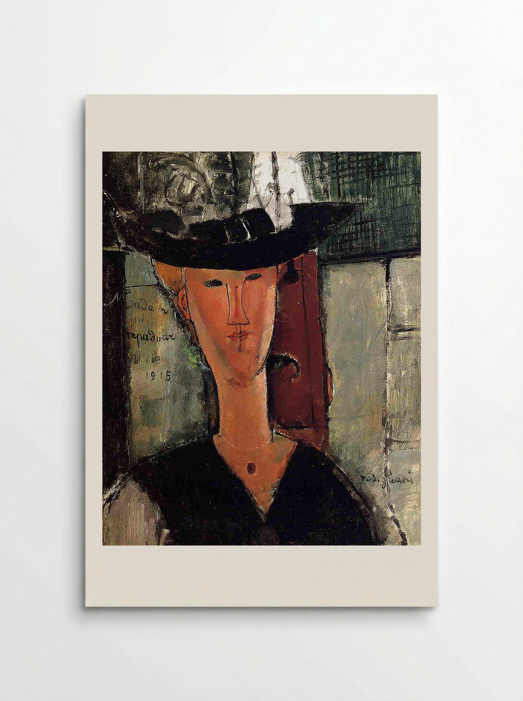 Madame Pompadour - Amedeo Modigliani - Poster