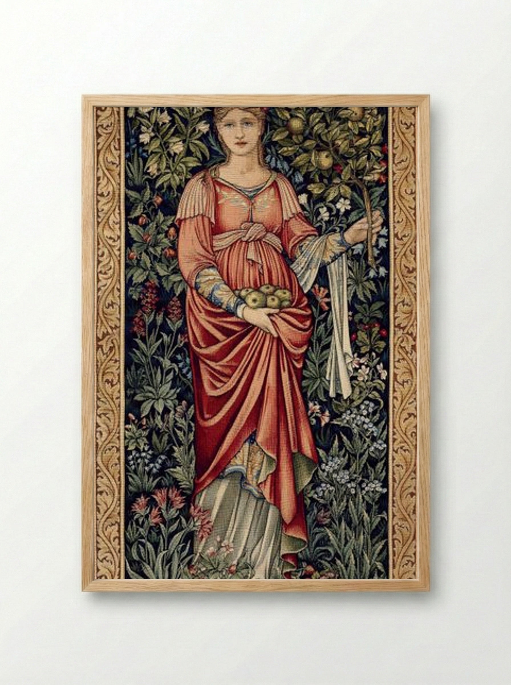 Pomona - Edward Burne-Jones - Framed Print Wood
