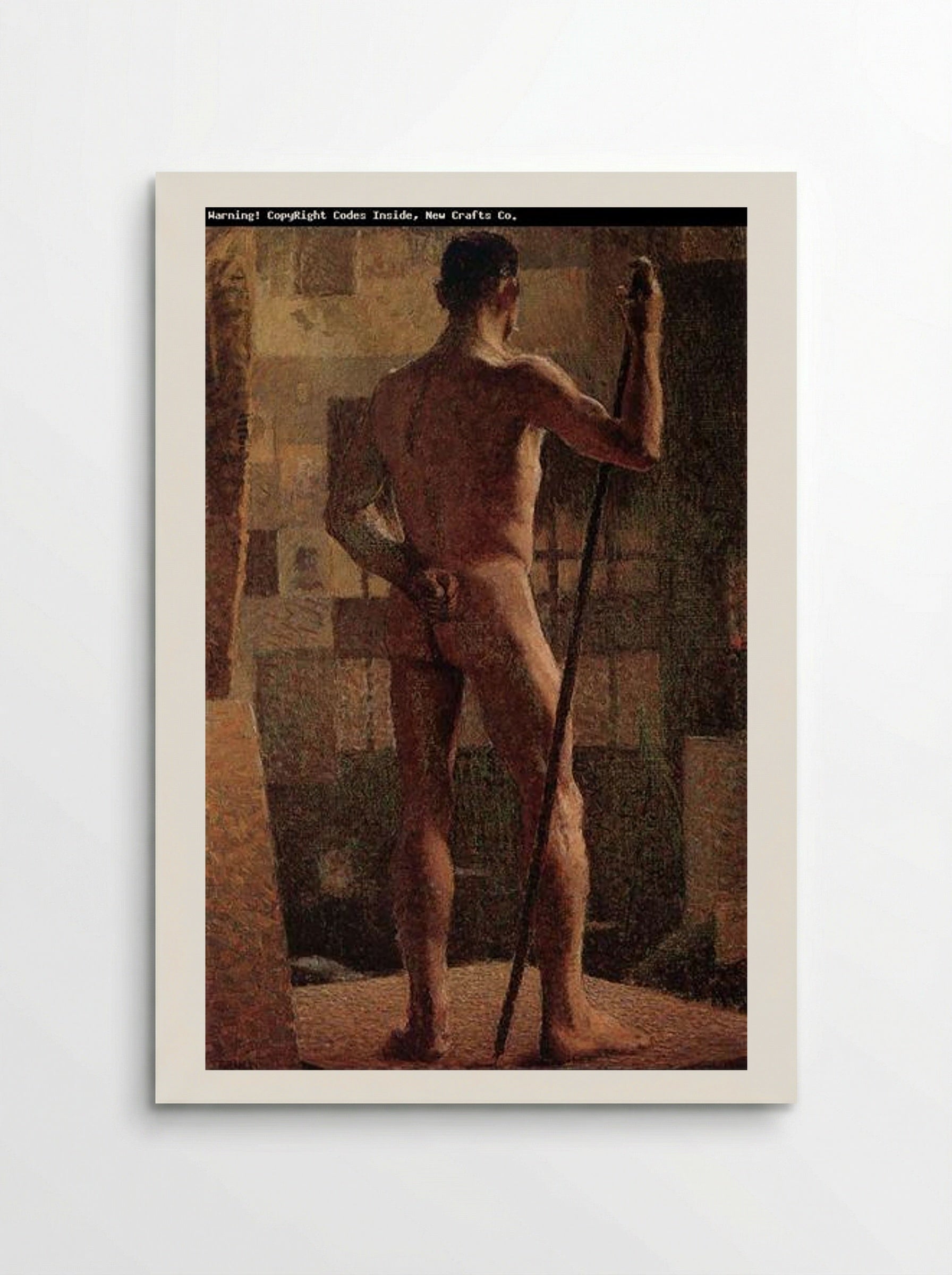 The Spotted Man - Grant Wood - Poster